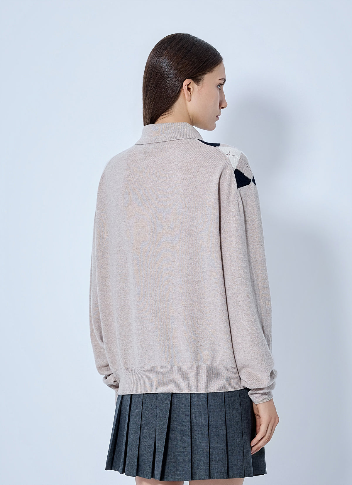 Miu Miu Women Cashmere Polo Sweater MIU MIU