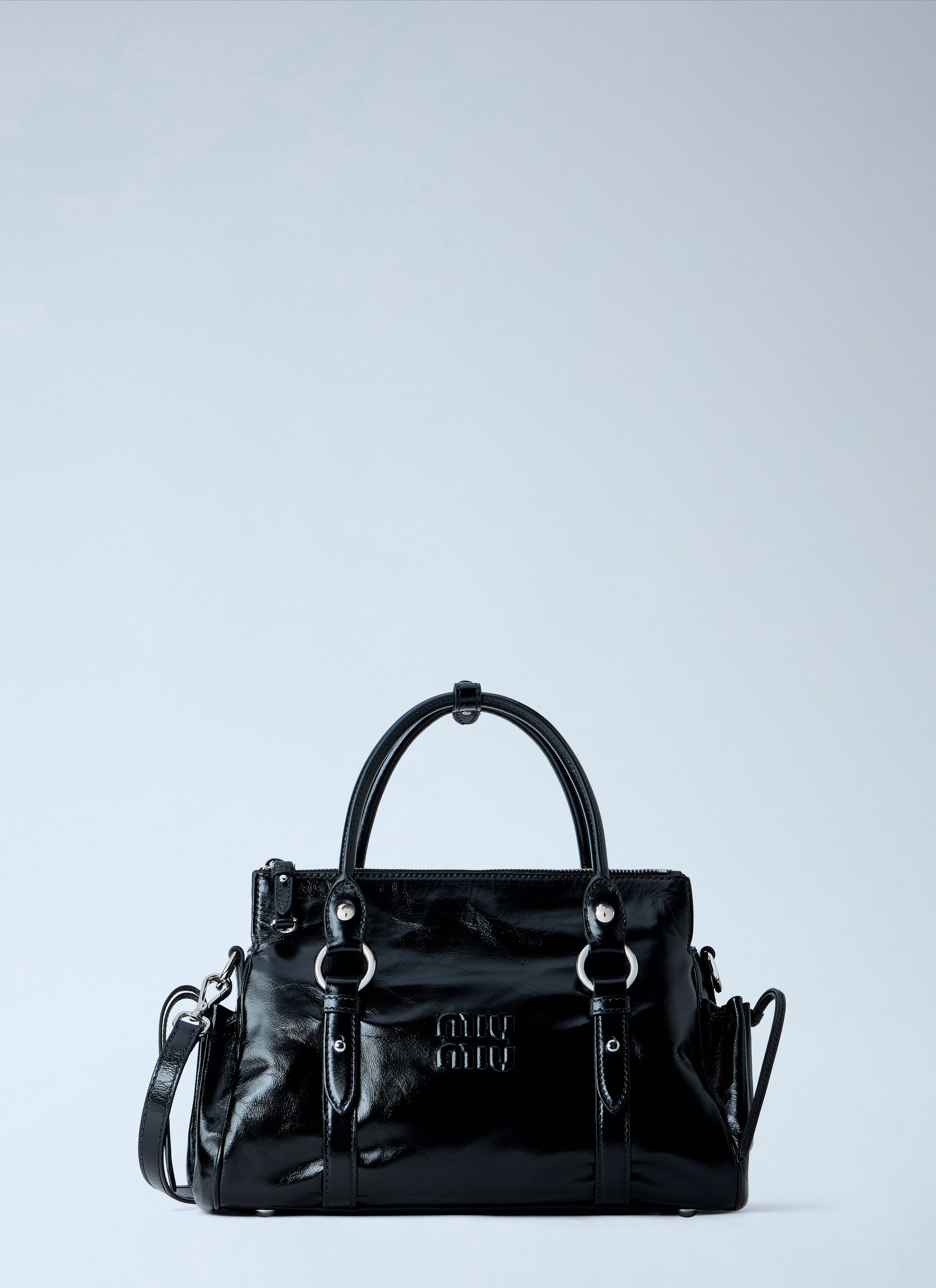 Miu Miu Women Patent Leather Handbag MIU MIU