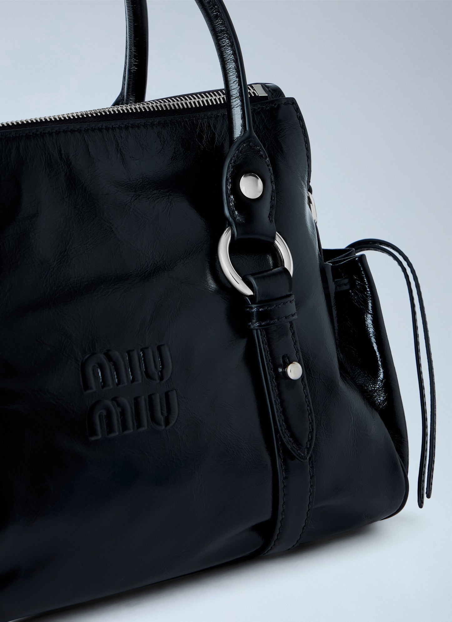 Miu Miu Women Patent Leather Handbag MIU MIU