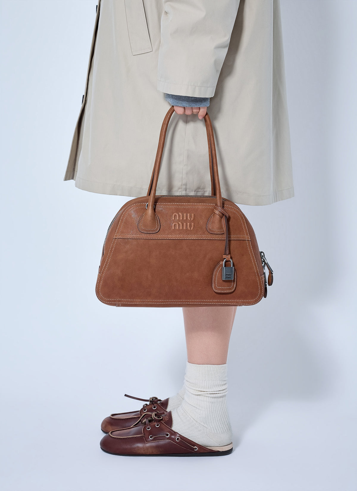 Miu Miu Women Vivant Suede Handbag MIU MIU