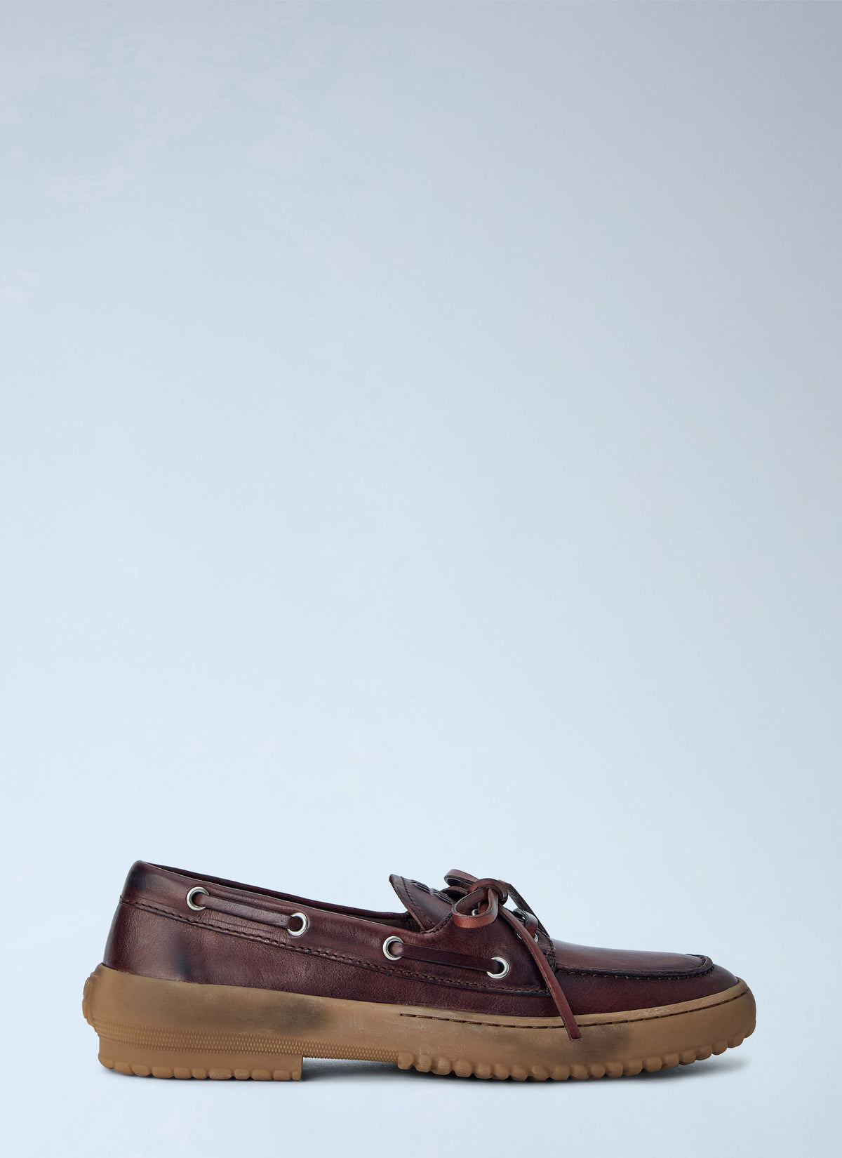 Miu Miu Women Leather Deck Shoes MIU MIU
