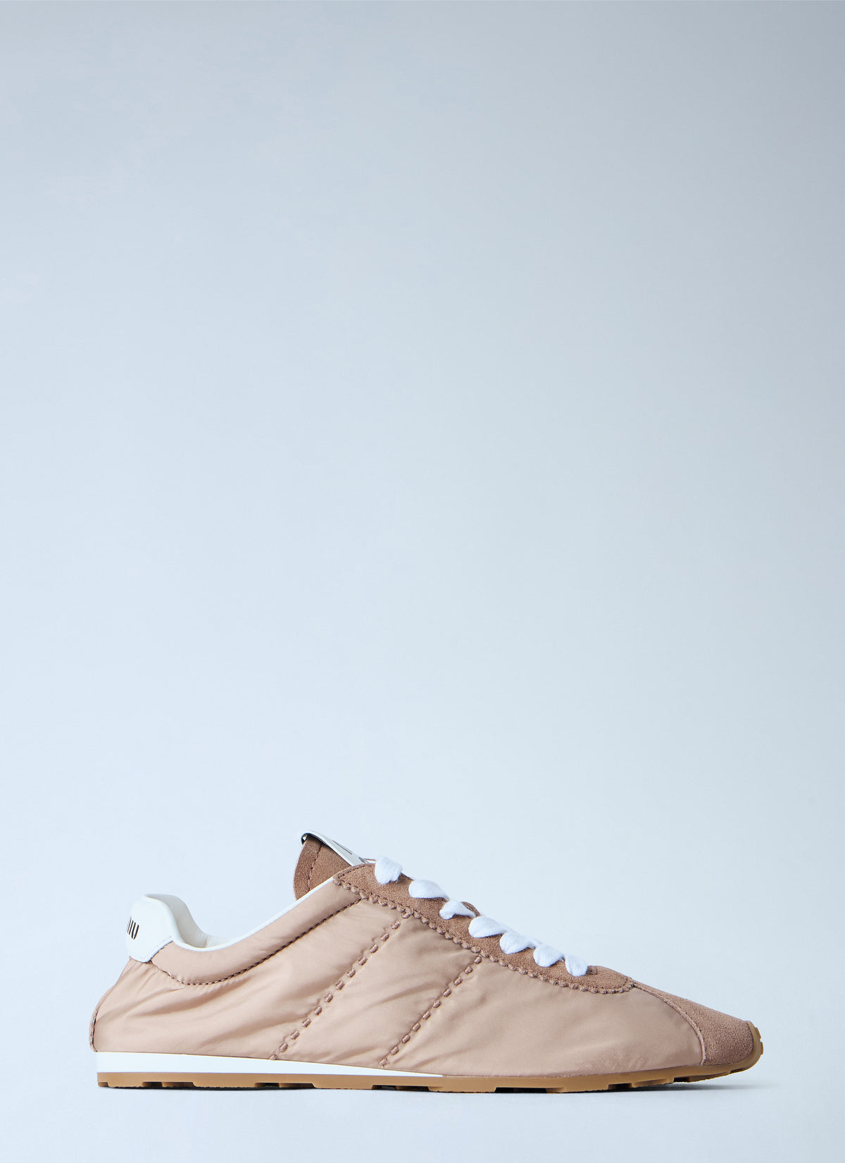 Miu Miu Women Plume Technical Fabric And Suede Sneakers MIU MIU