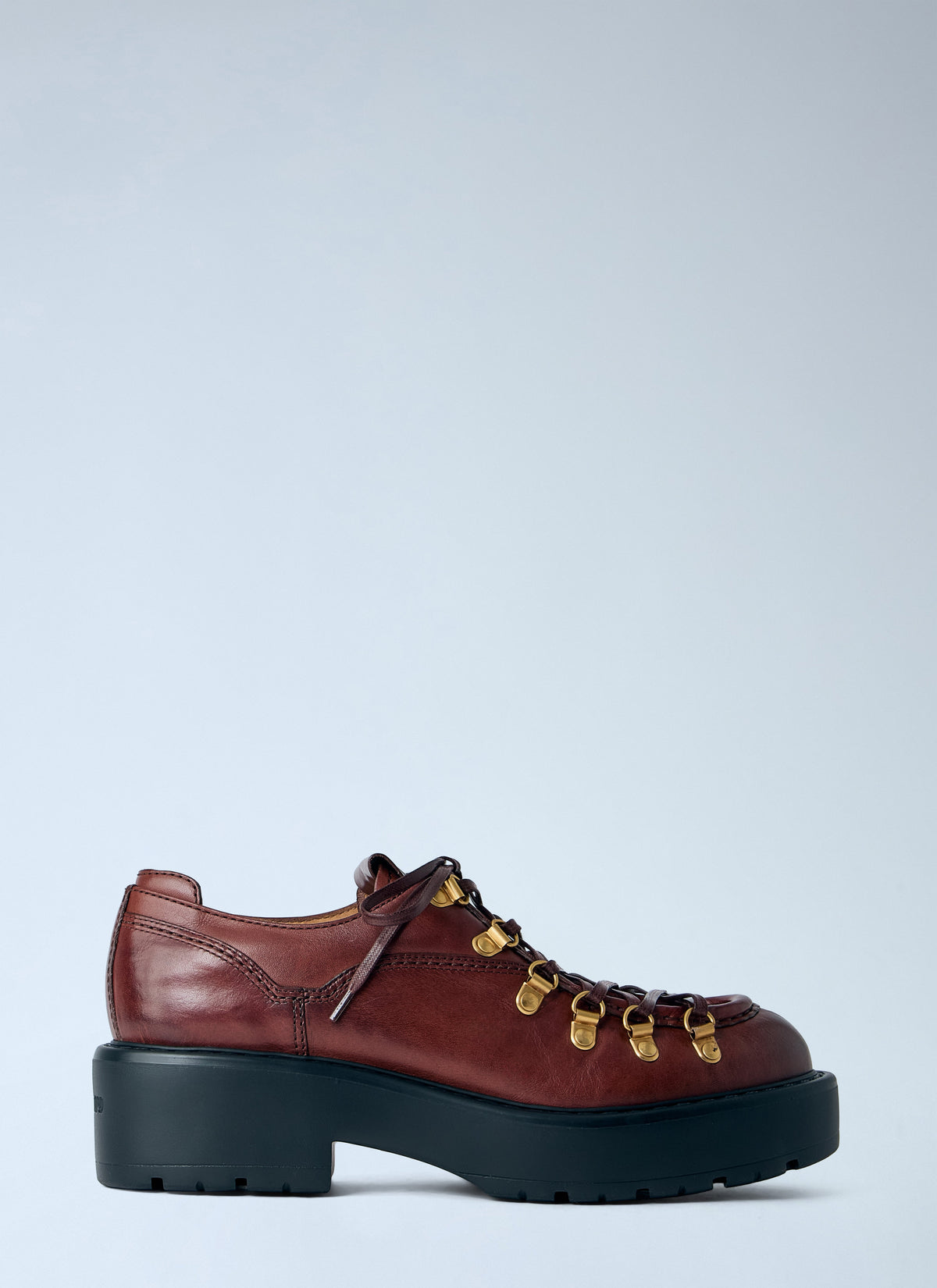 Miu Miu Women Leather Lace Ups MIU MIU