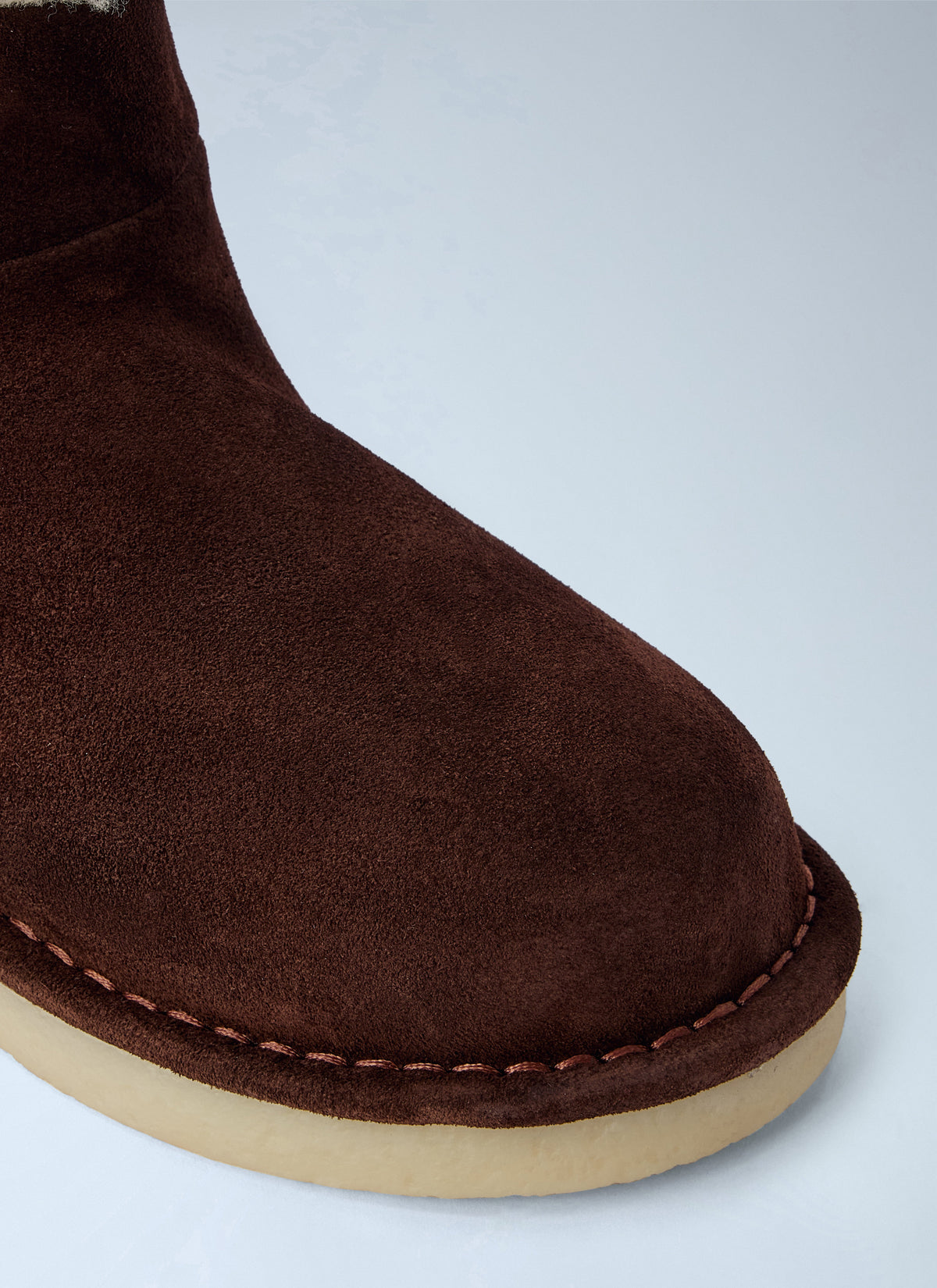 Miu Miu Women Shearling-Lined Suede Ankle Boots MIU MIU
