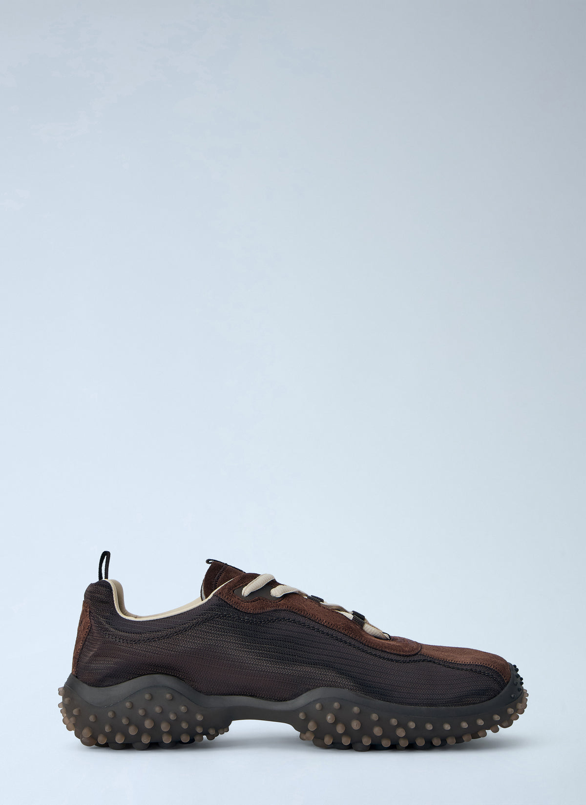 Miu Miu Women Bubble Technical Fabric And Suede Sneakers MIU MIU