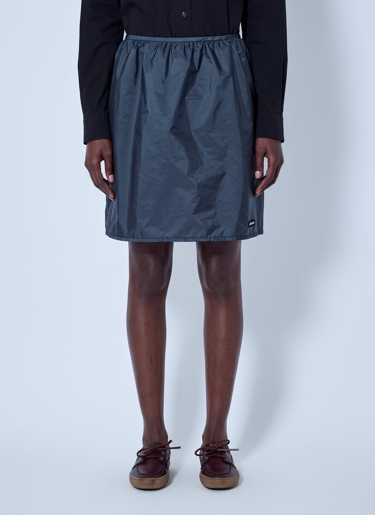 Miu Miu Women Technical Fabric Skirt MIU MIU