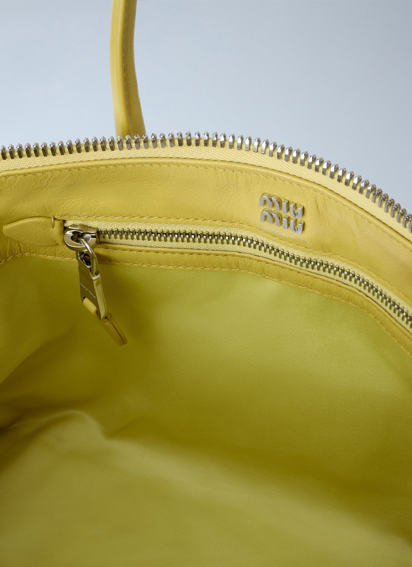Miu Miu Women Leather Top Handle Bag MIU MIU