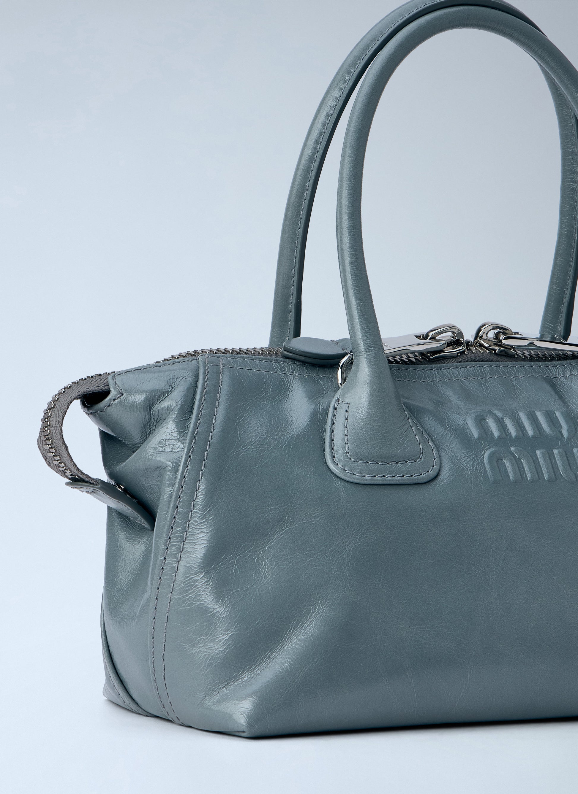 Miu Miu Women Leather Top Handle Bag MIU MIU