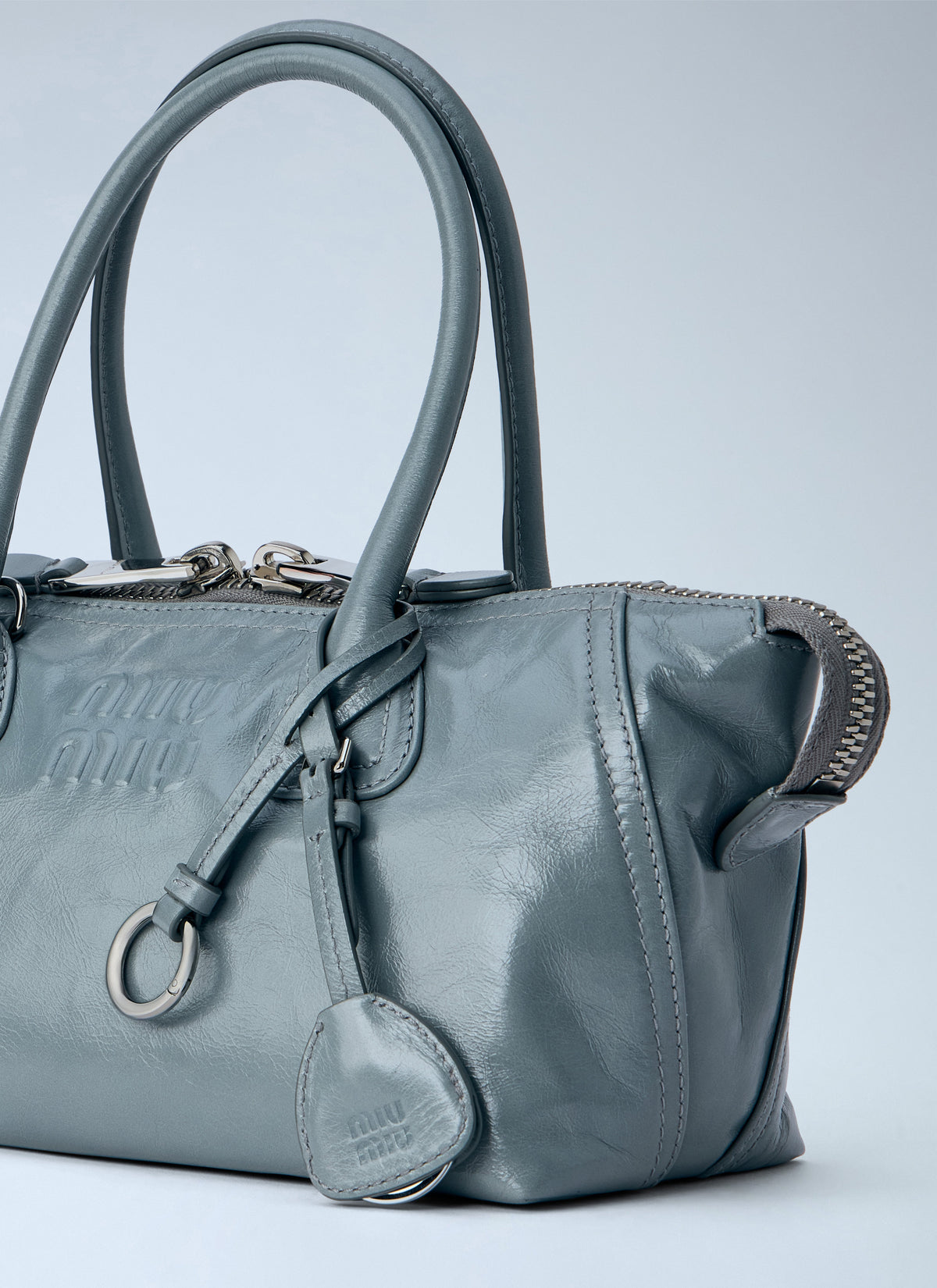 Miu Miu Women Leather Top Handle Bag MIU MIU
