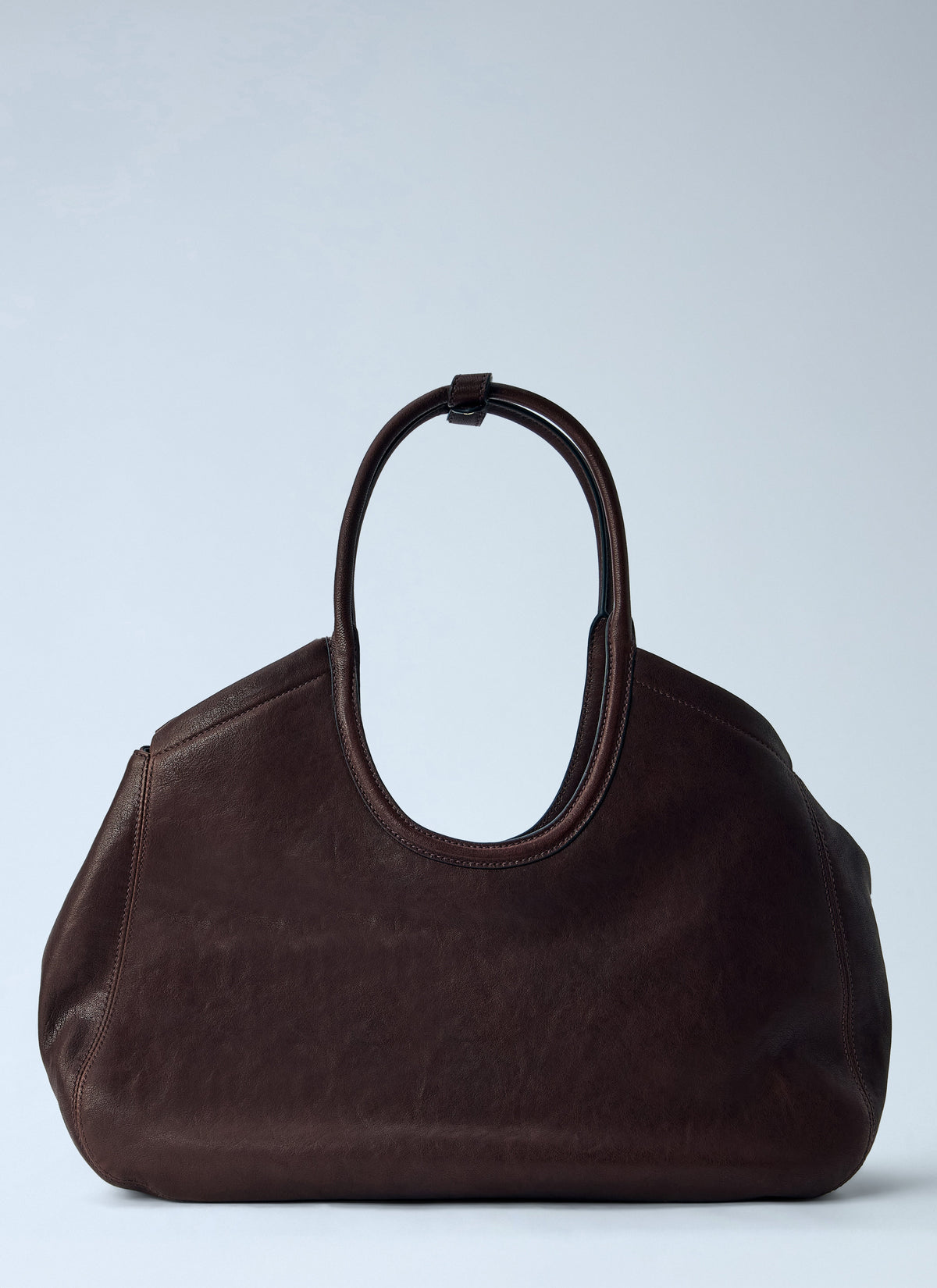 Miu Miu Men Ivy Nappa Leather Shopping Bag MIU MIU