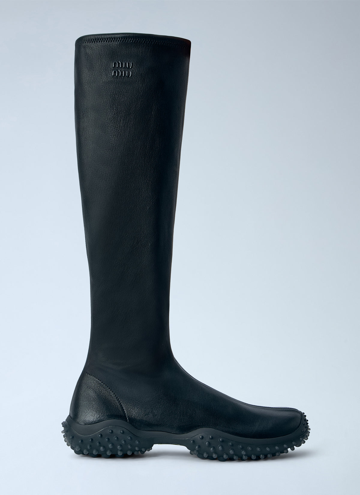 Miu Miu Women Stretch Nappa Leather Boots MIU MIU