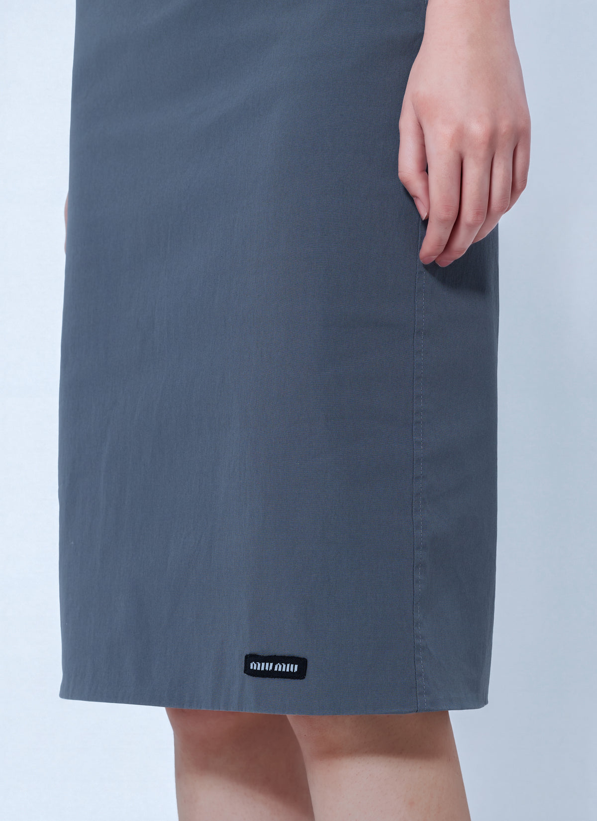 Miu Miu Women Straight Hem Midi Skirt MIU MIU