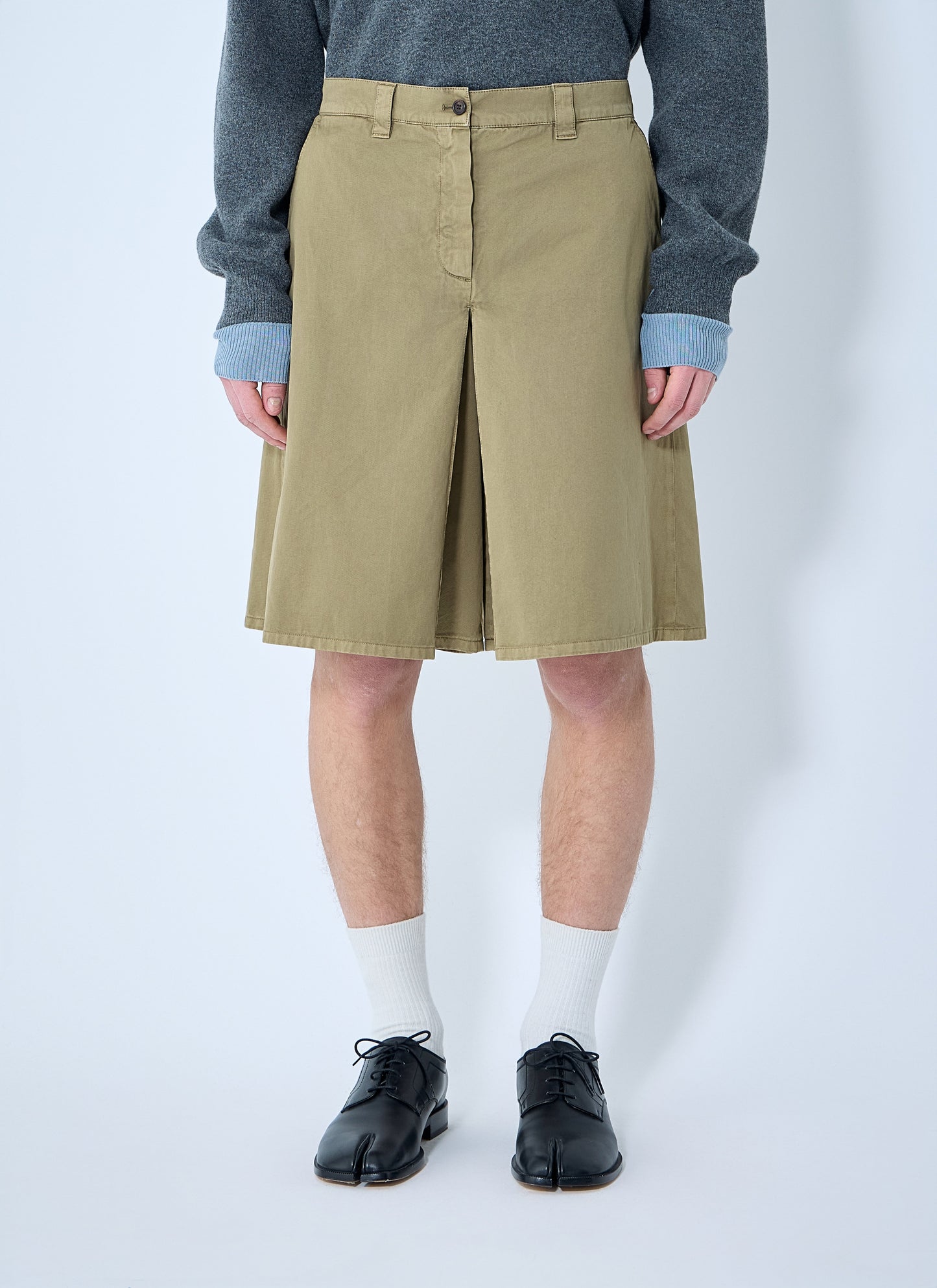 Miu Miu Women Garment-Dyed Skirt MIU MIU