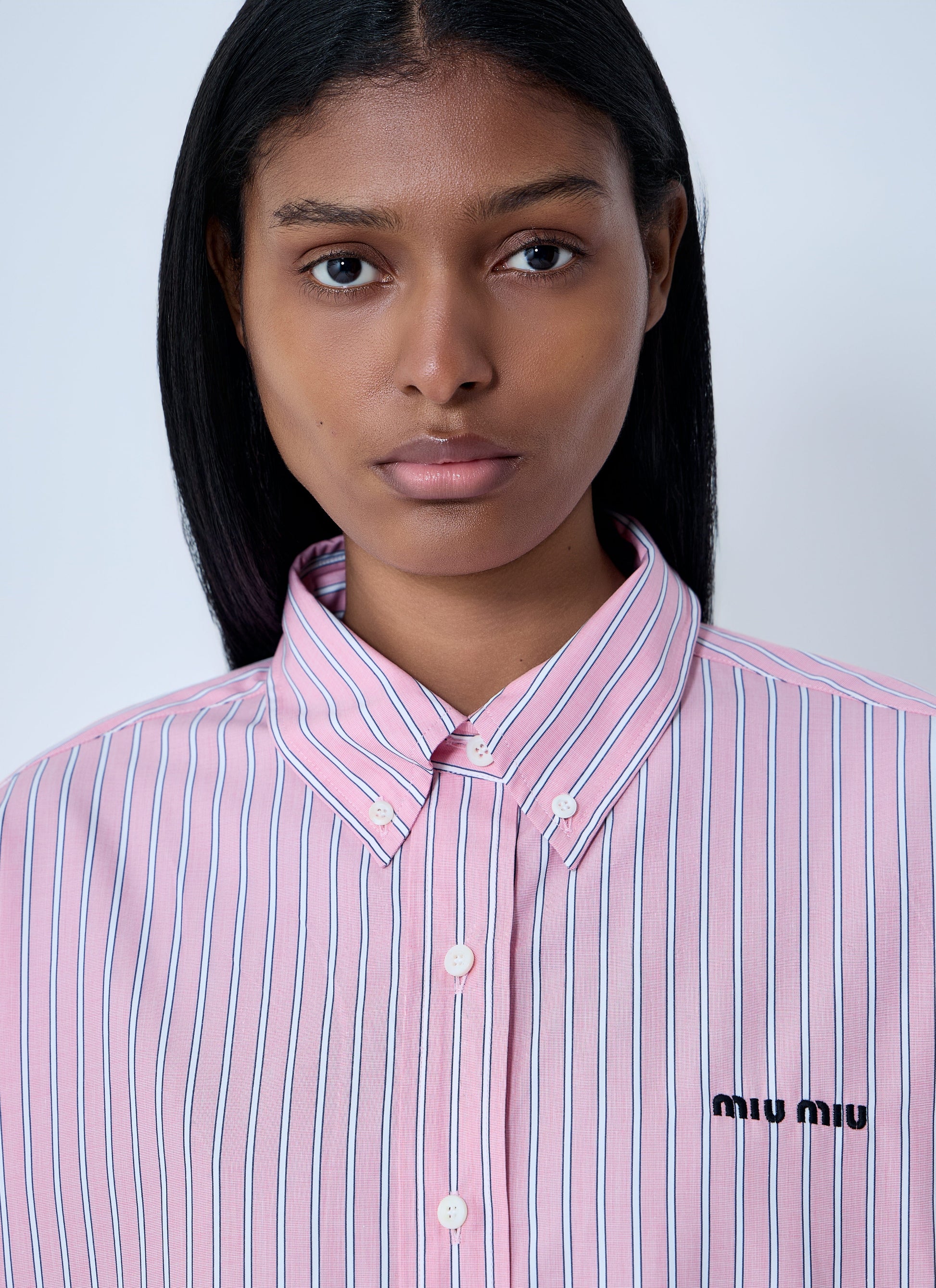 Miu Miu Women Poplin Shirt MIU MIU