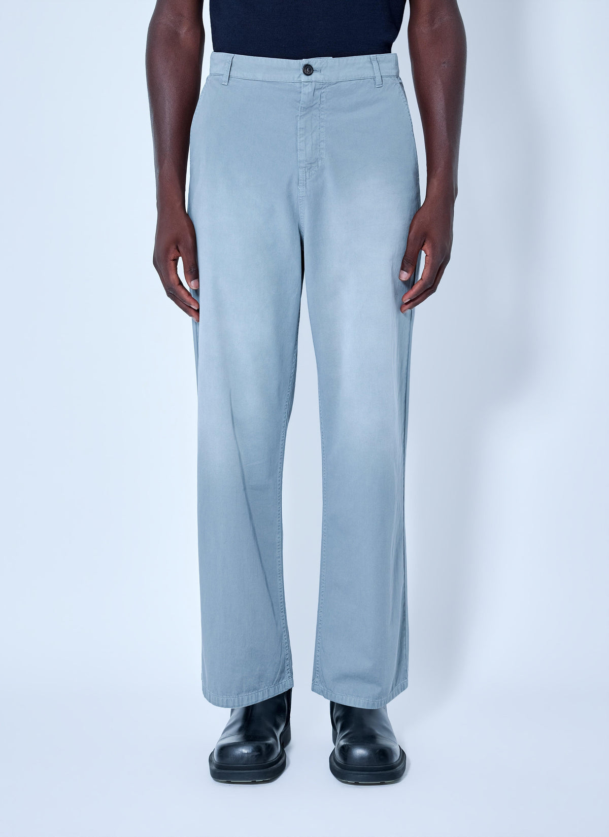 Miu Miu Women Garment-Dyed Twill Pants MIU MIU