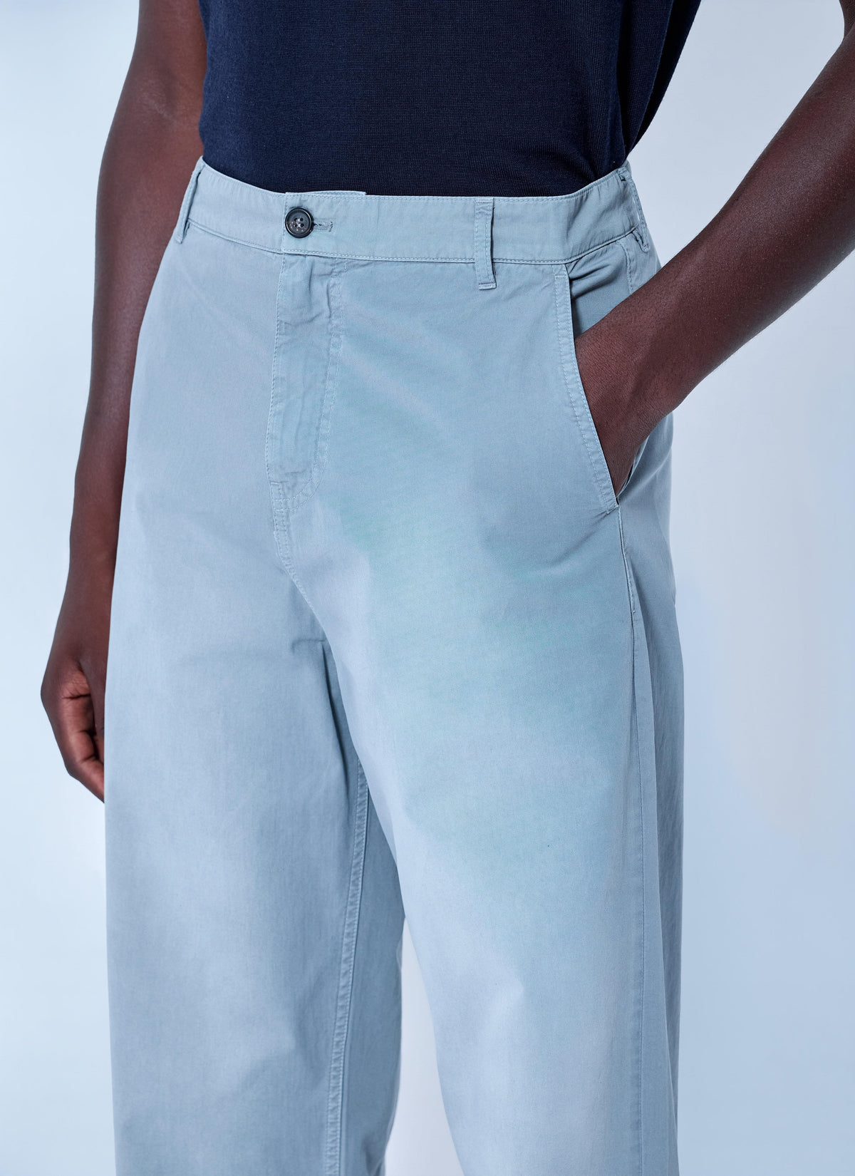 Miu Miu Women Garment-Dyed Twill Pants MIU MIU