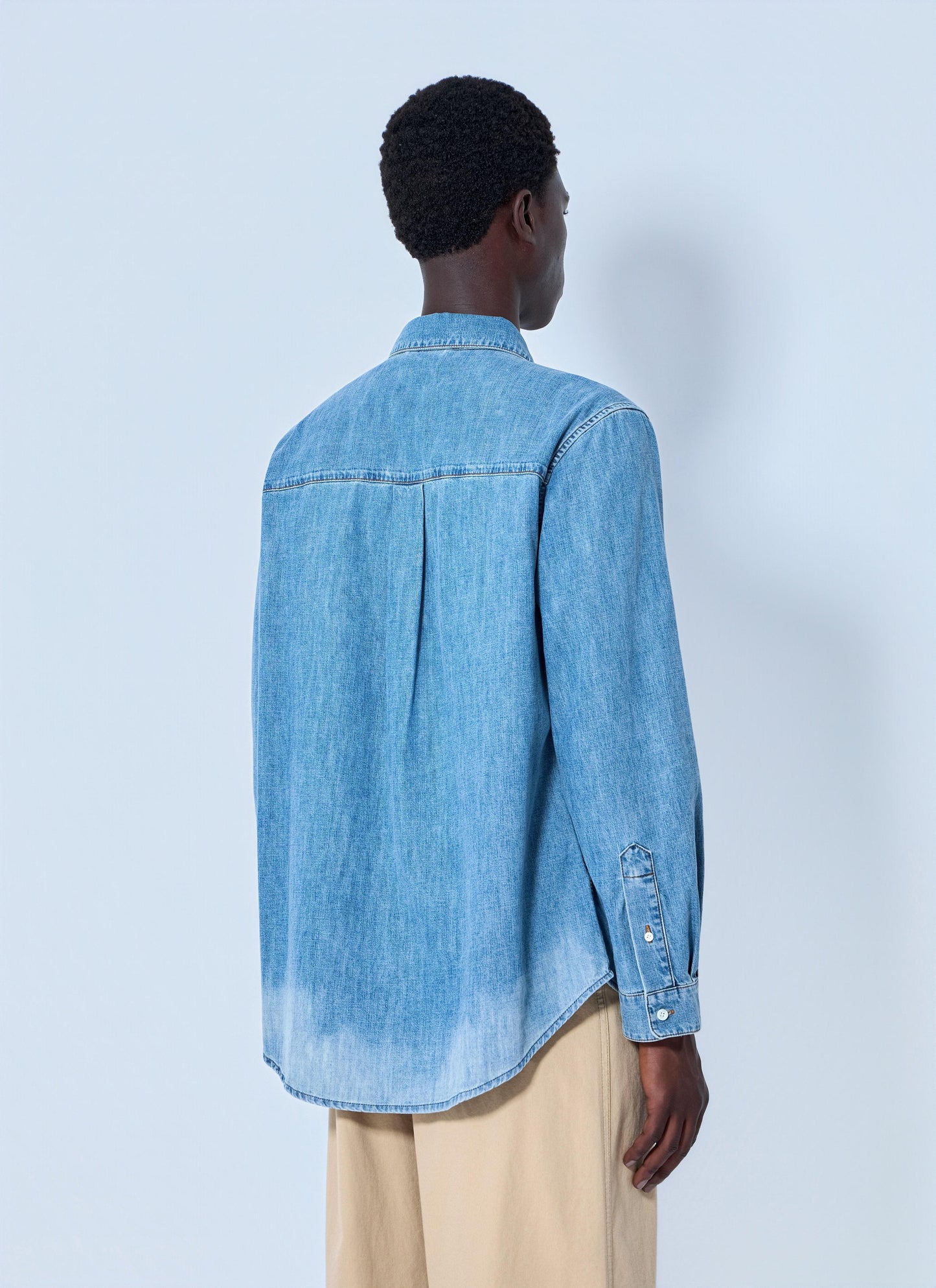 Miu Miu Women Chambray Shirt MIU MIU