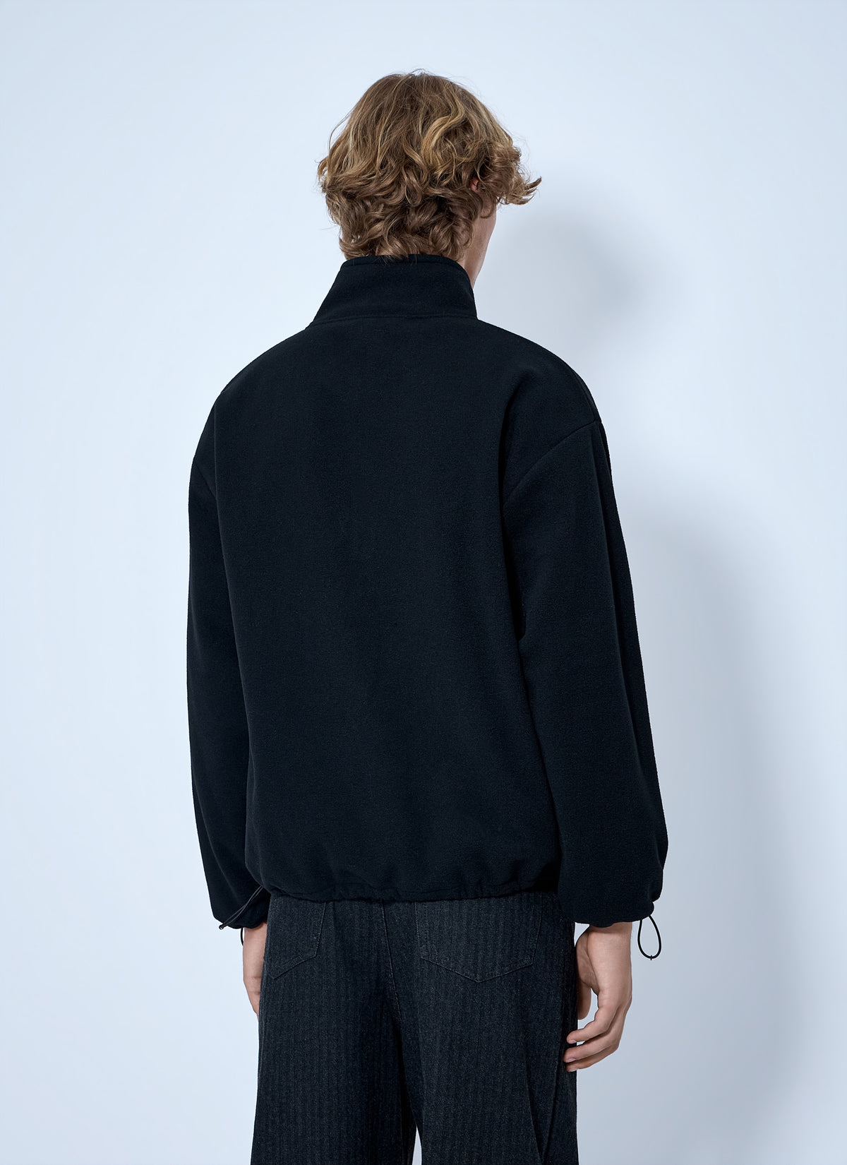 Miu Miu Women Half-Zip Fleece Sweatshirt MIU MIU