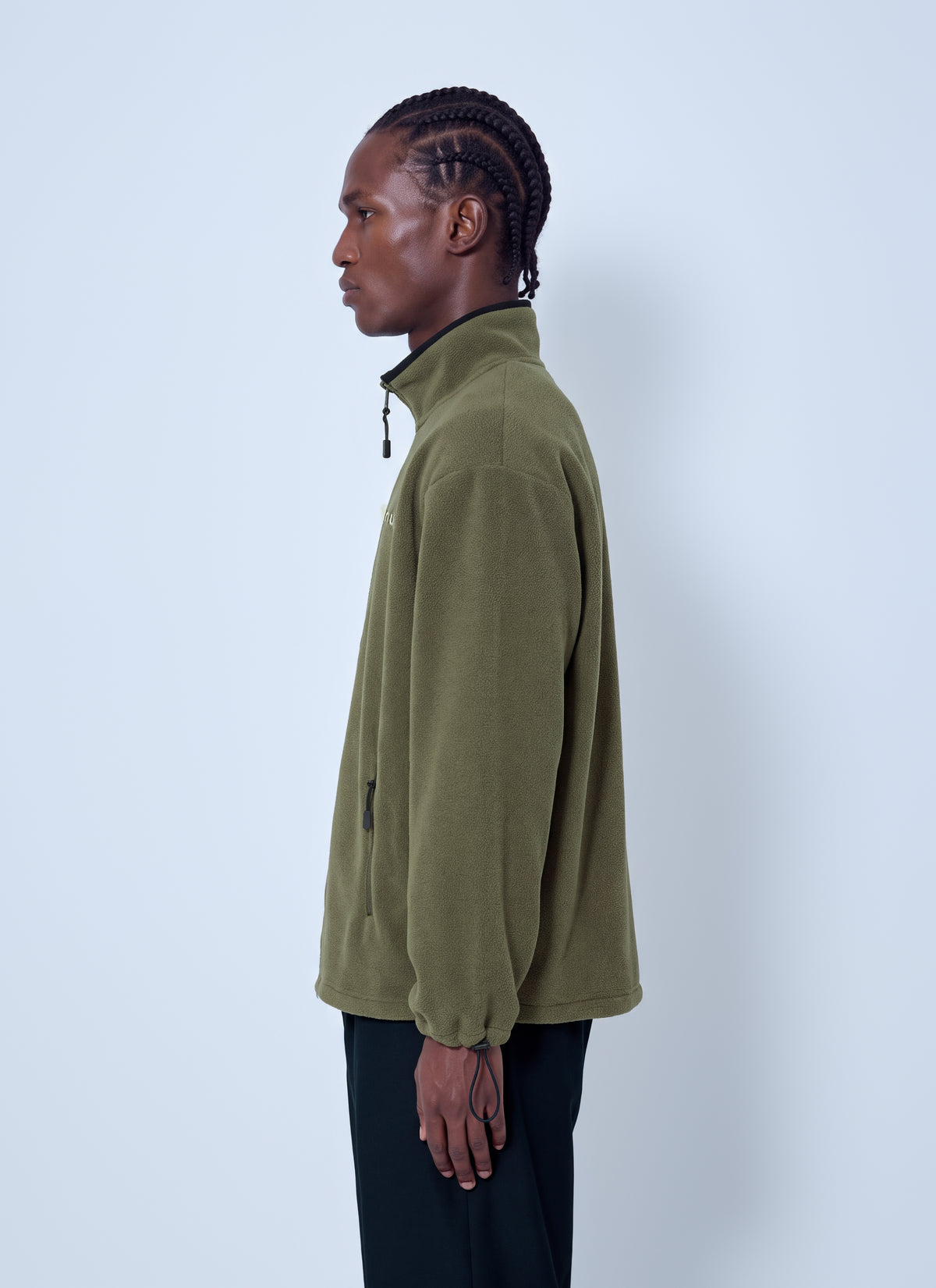 Miu Miu Men Fleece Zipper Jacket MIU MIU