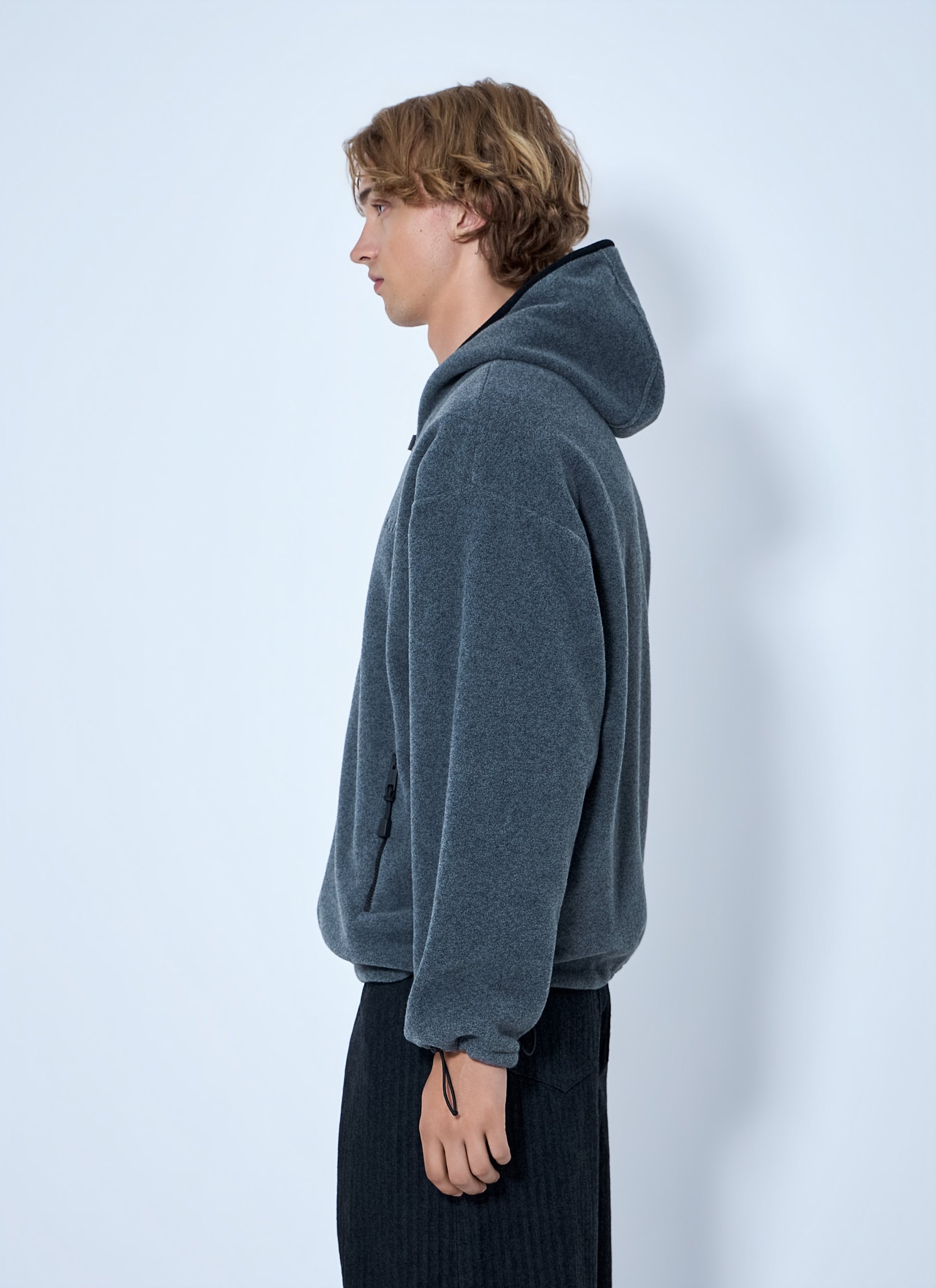 Miu Miu Women Hooded Zip Sweatshirt MIU MIU