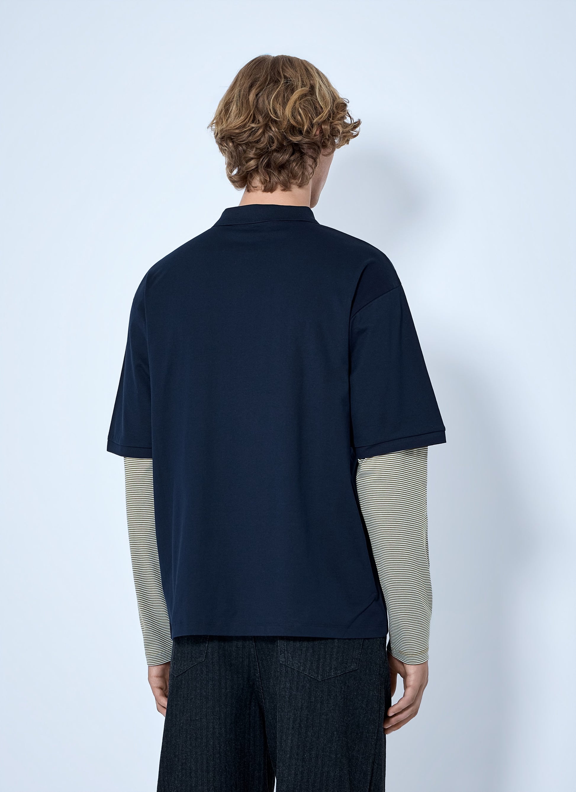 Miu Miu Men Buttoned Polo Shirt MIU MIU