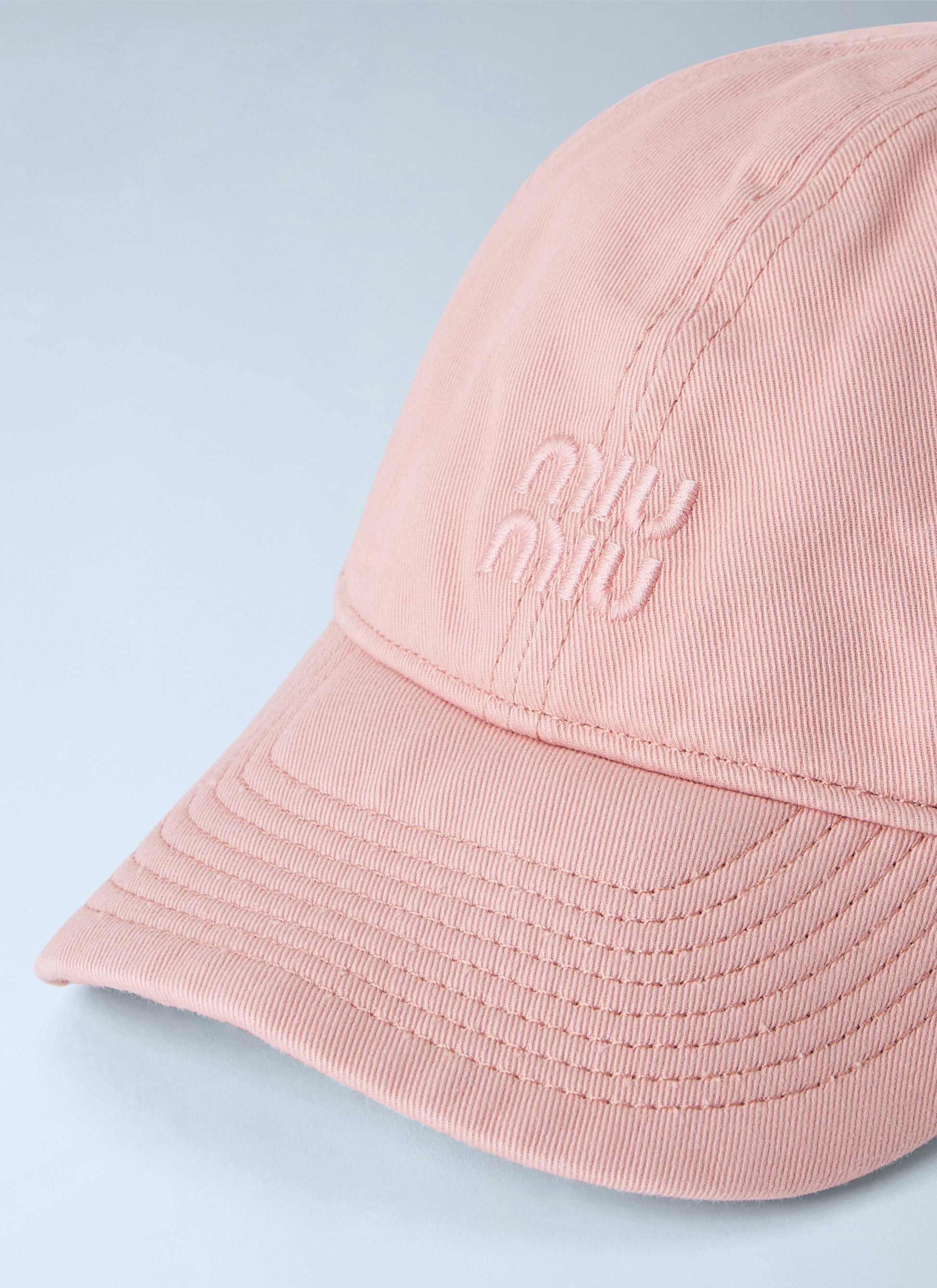 Miu Miu Women Drill Baseball Cap MIU MIU
