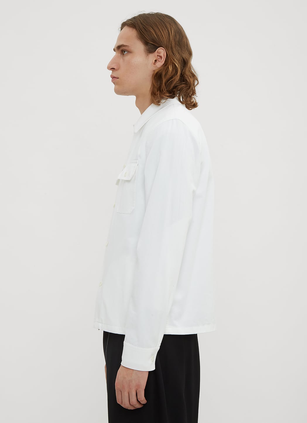 Maison Margiela Men Cotton Gabardine Shirt MAISON MARGIELA