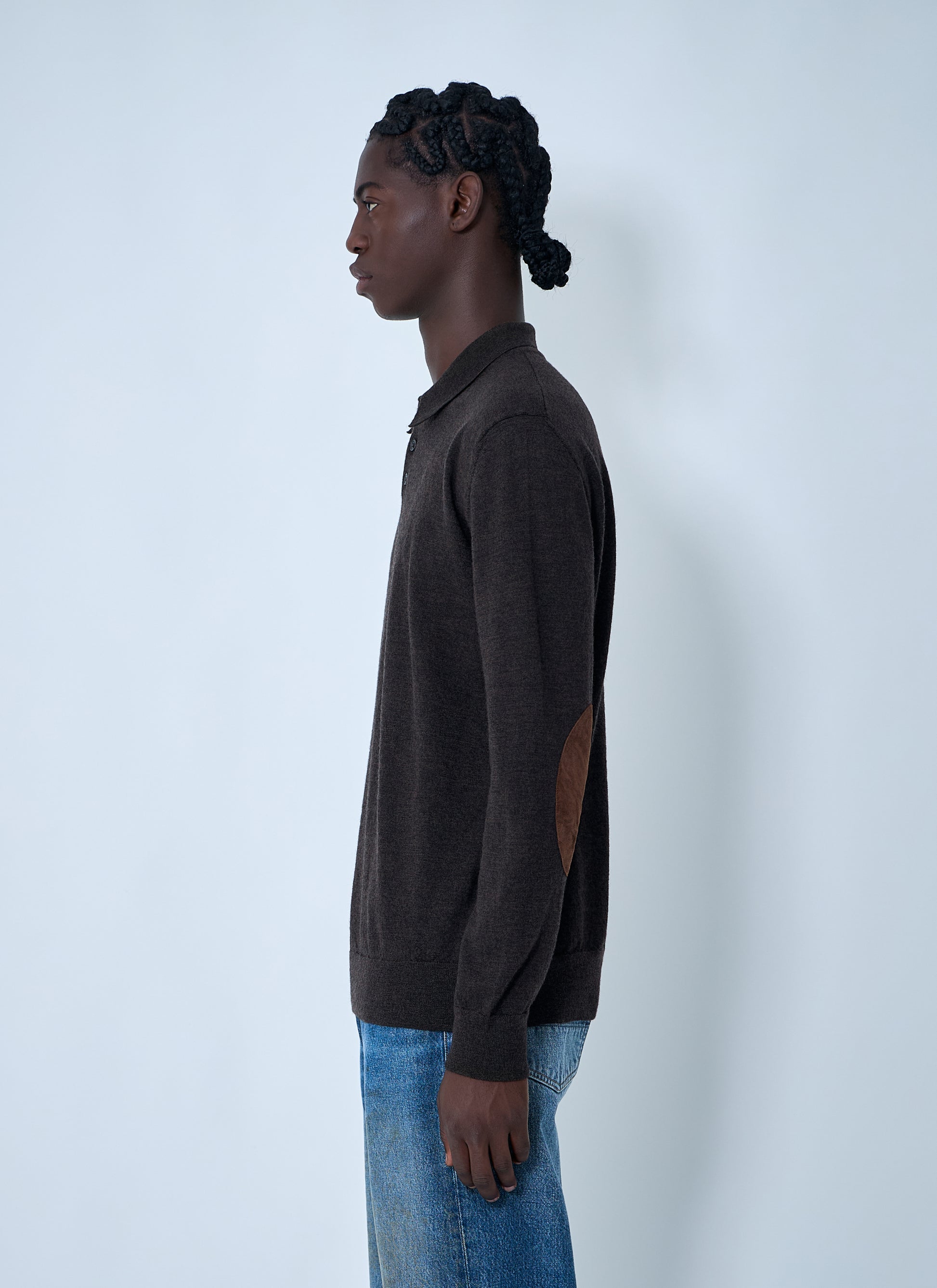 Maison Margiela Men Wool Polo Shirt MAISON MARGIELA
