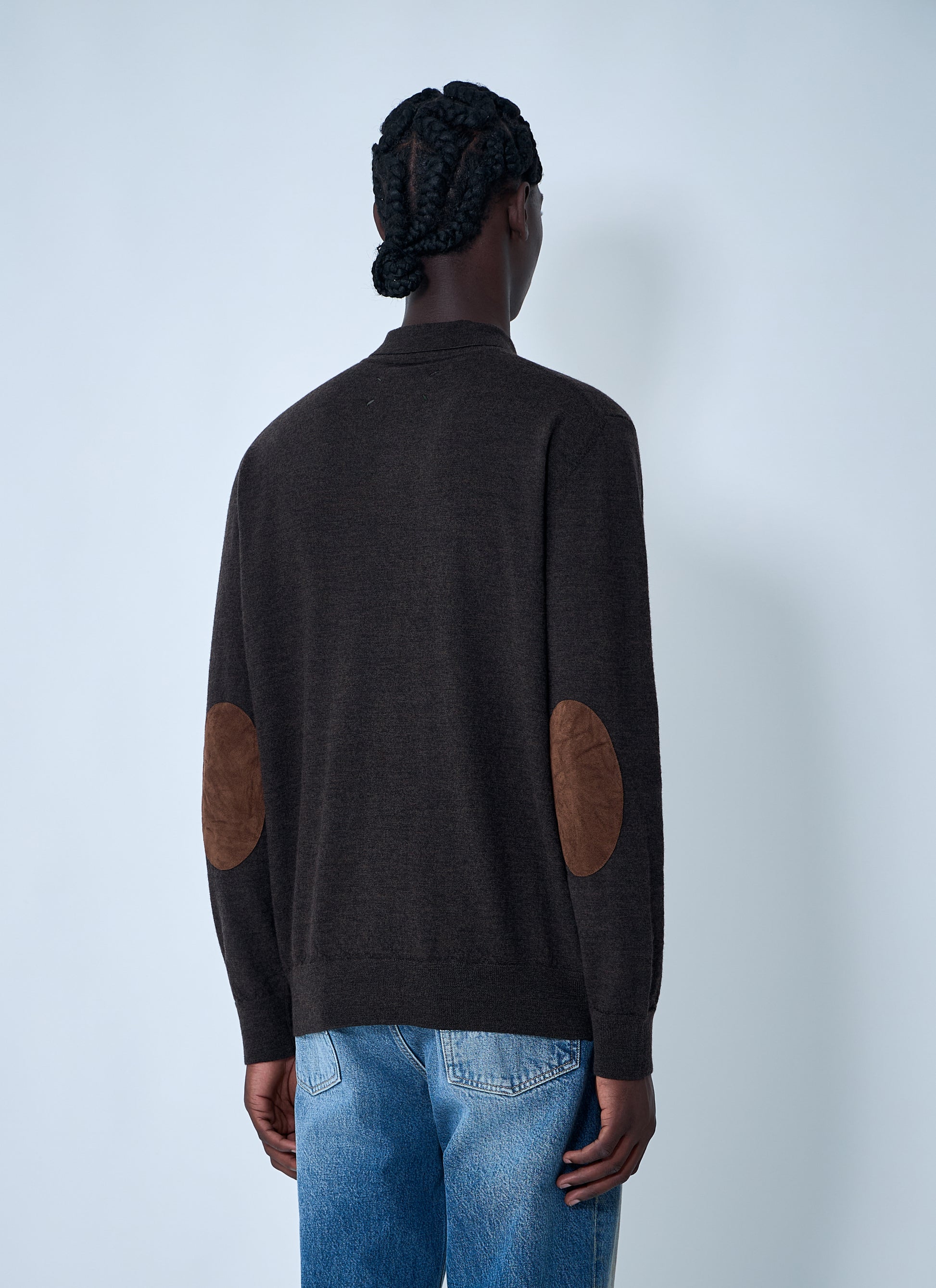 Maison Margiela Men Wool Polo Shirt MAISON MARGIELA
