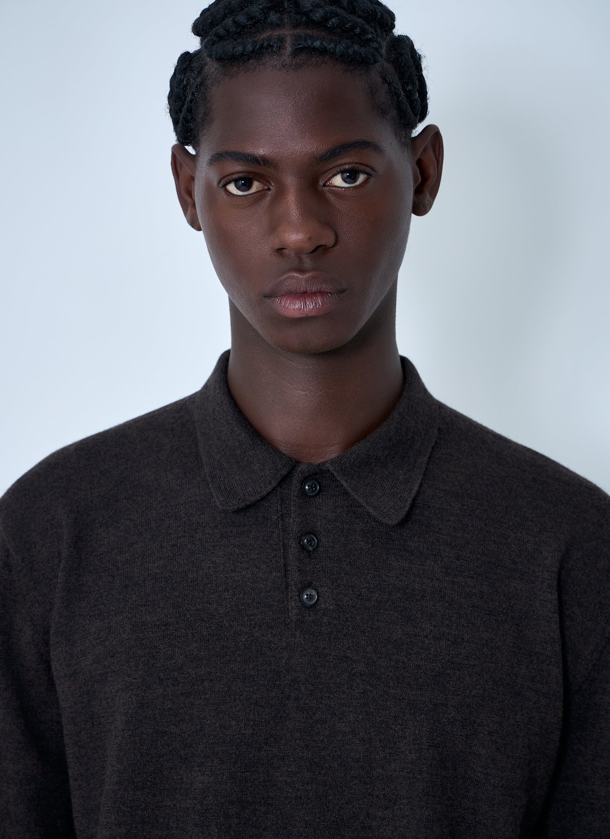 Maison Margiela Men Wool Polo Shirt MAISON MARGIELA