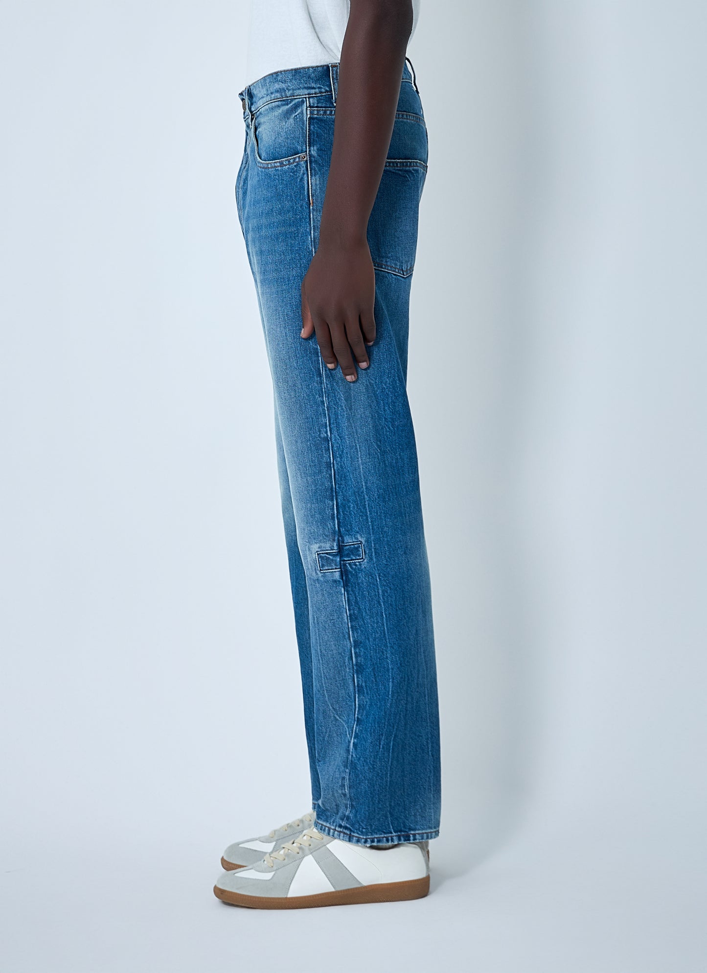 Maison Margiela Men Contrast Panel Jeans MAISON MARGIELA