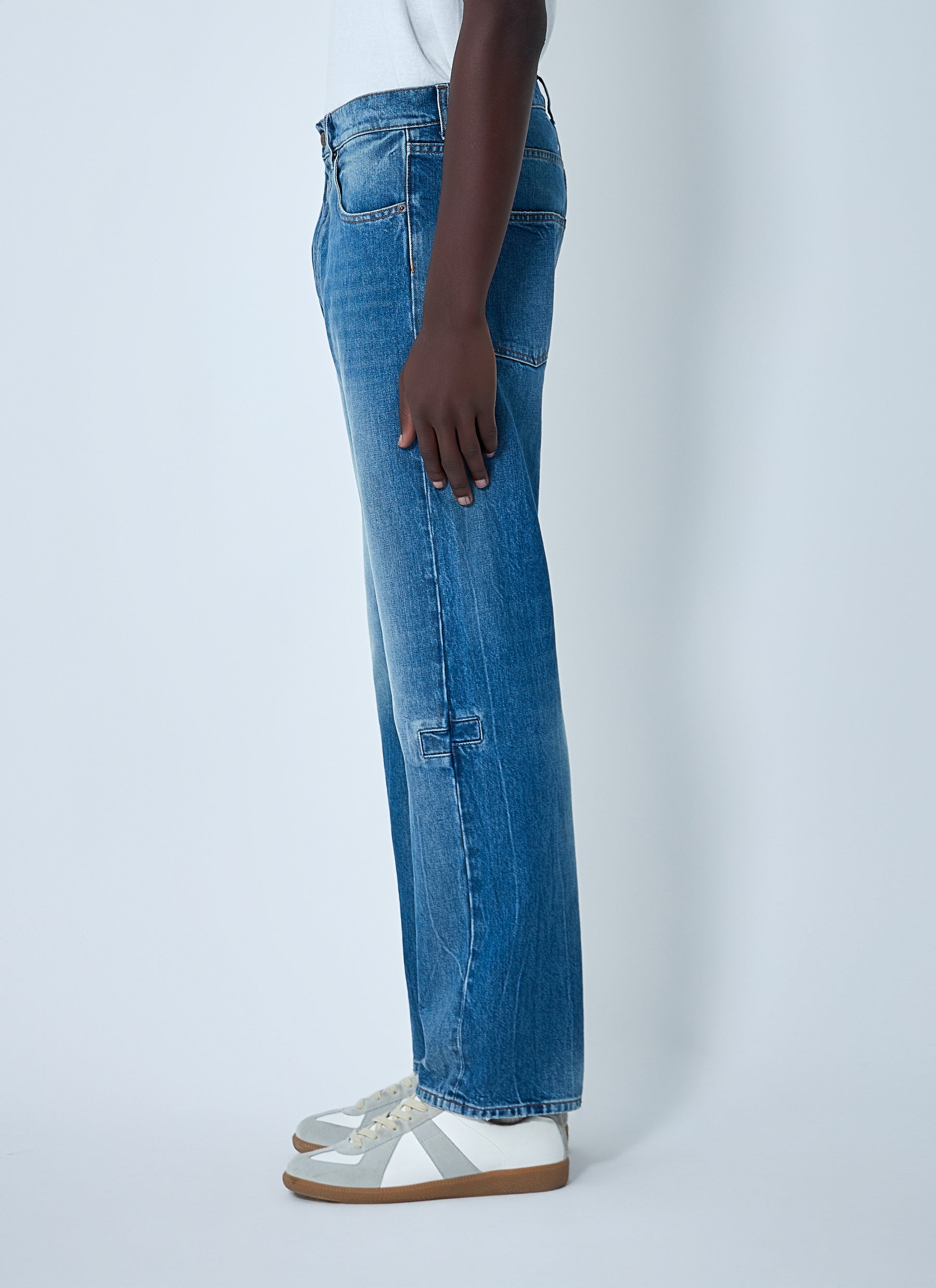 Maison Margiela Men Contrast Panel Jeans MAISON MARGIELA