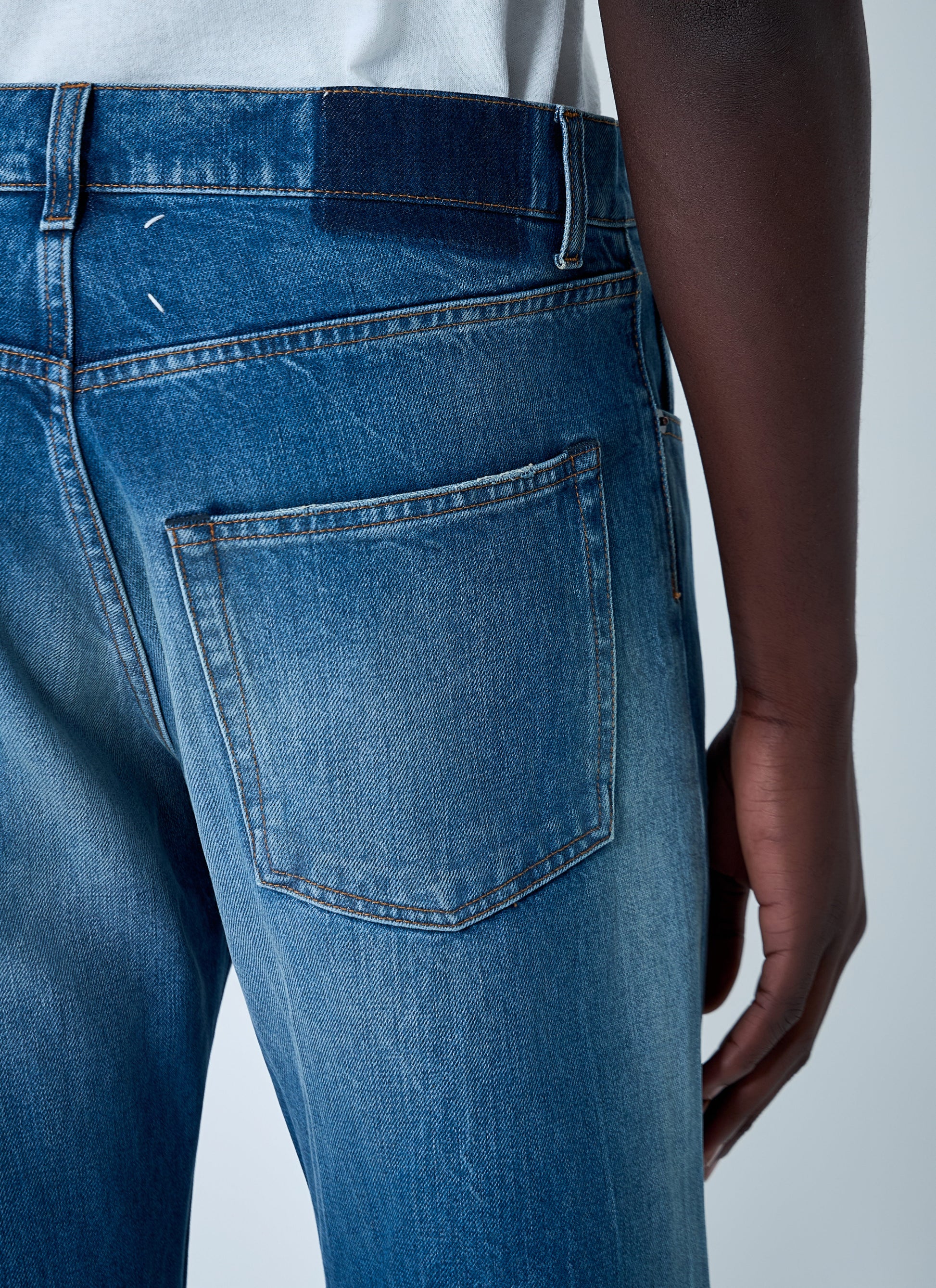Maison Margiela Men Contrast Panel Jeans MAISON MARGIELA