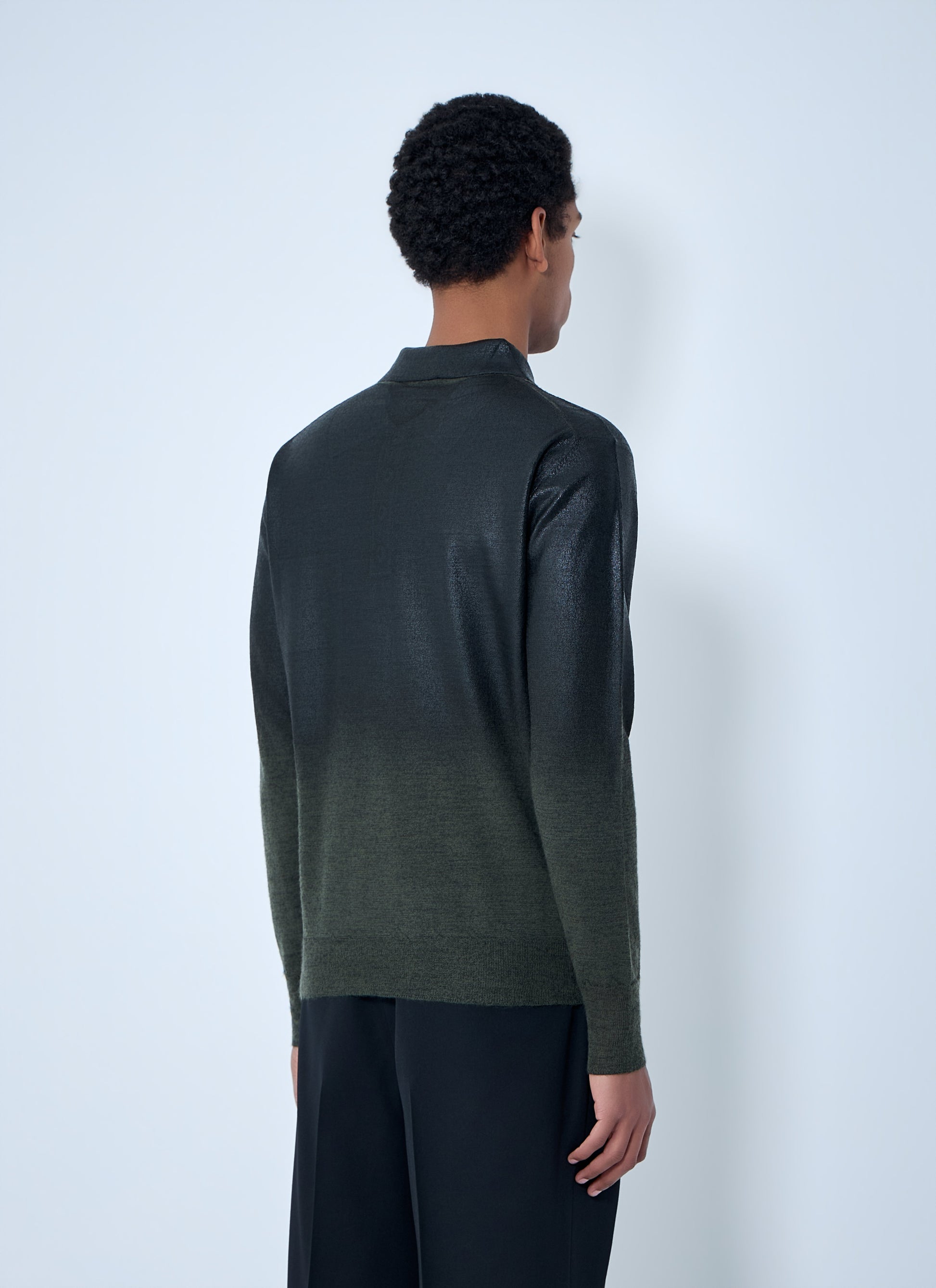 Maison Margiela Men Long Sleeve Polo Shirt MAISON MARGIELA