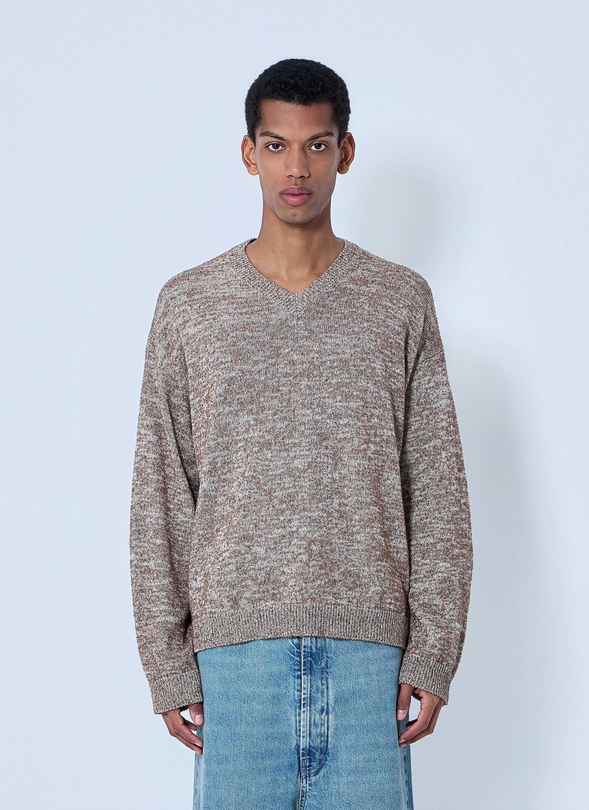 Maison Margiela Men V-Neck Knit Sweater MAISON MARGIELA