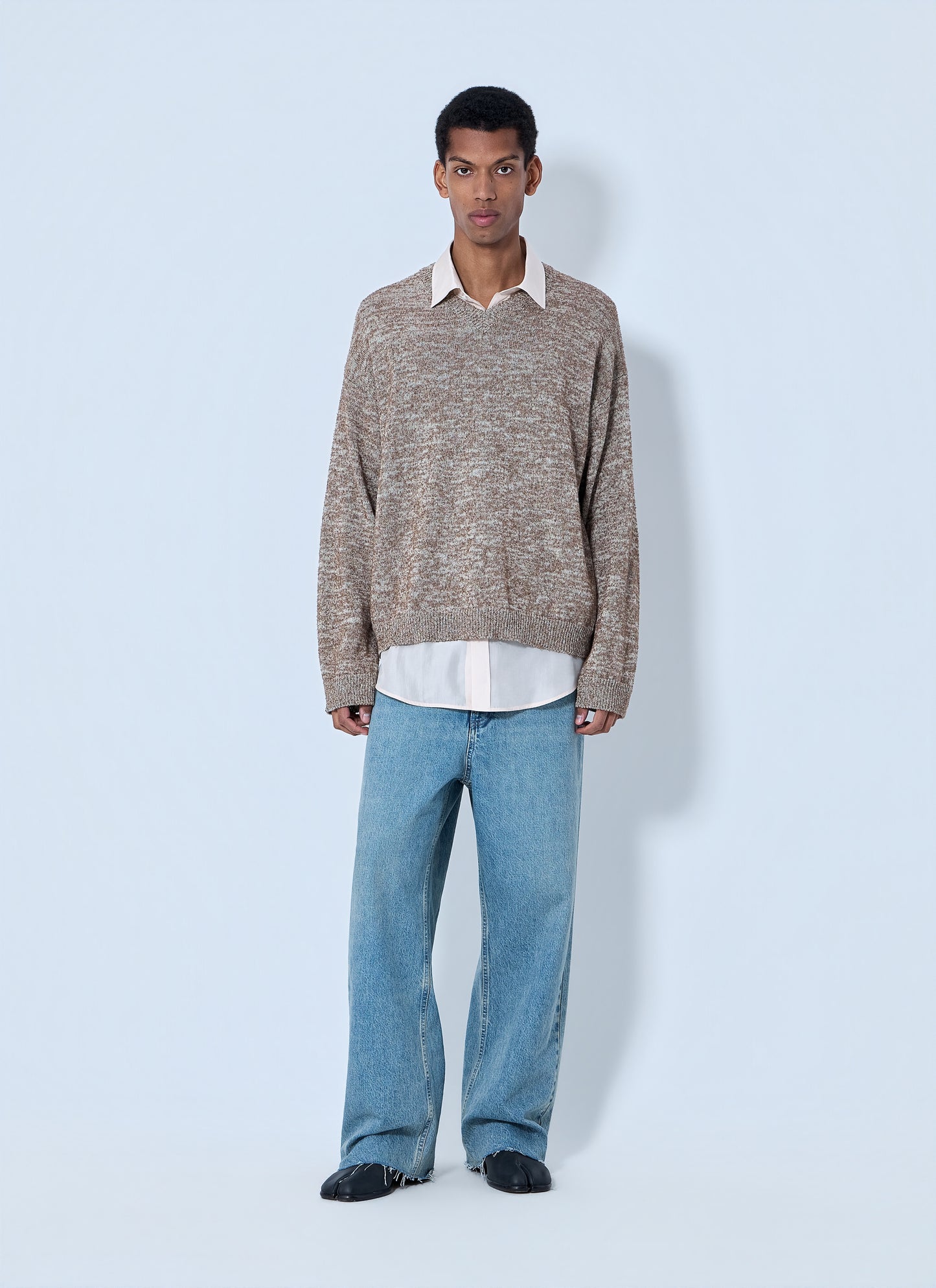 Maison Margiela Men V-Neck Knit Sweater MAISON MARGIELA