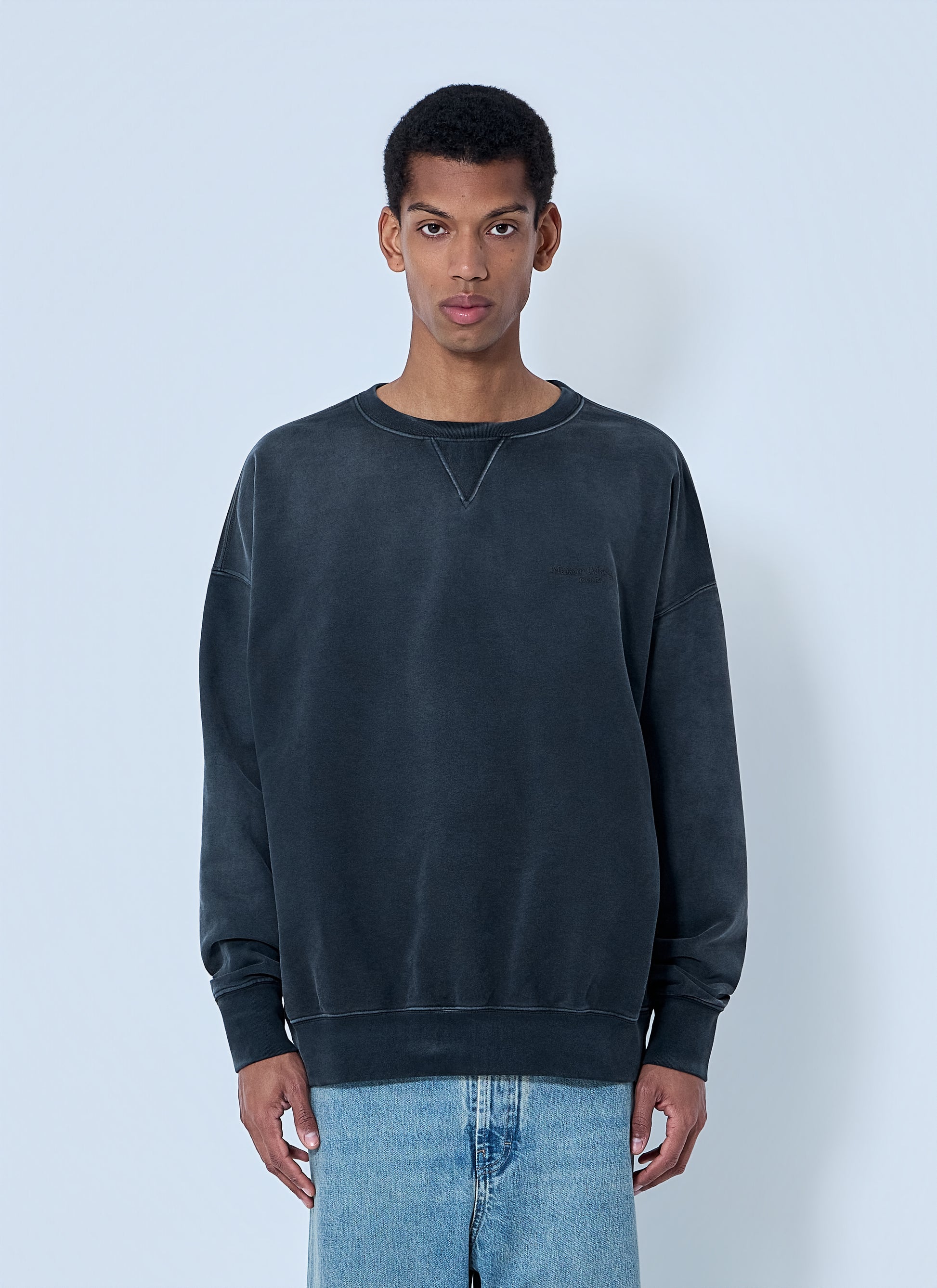 Maison Margiela Men Cotton Jersey Sweatshirt MAISON MARGIELA