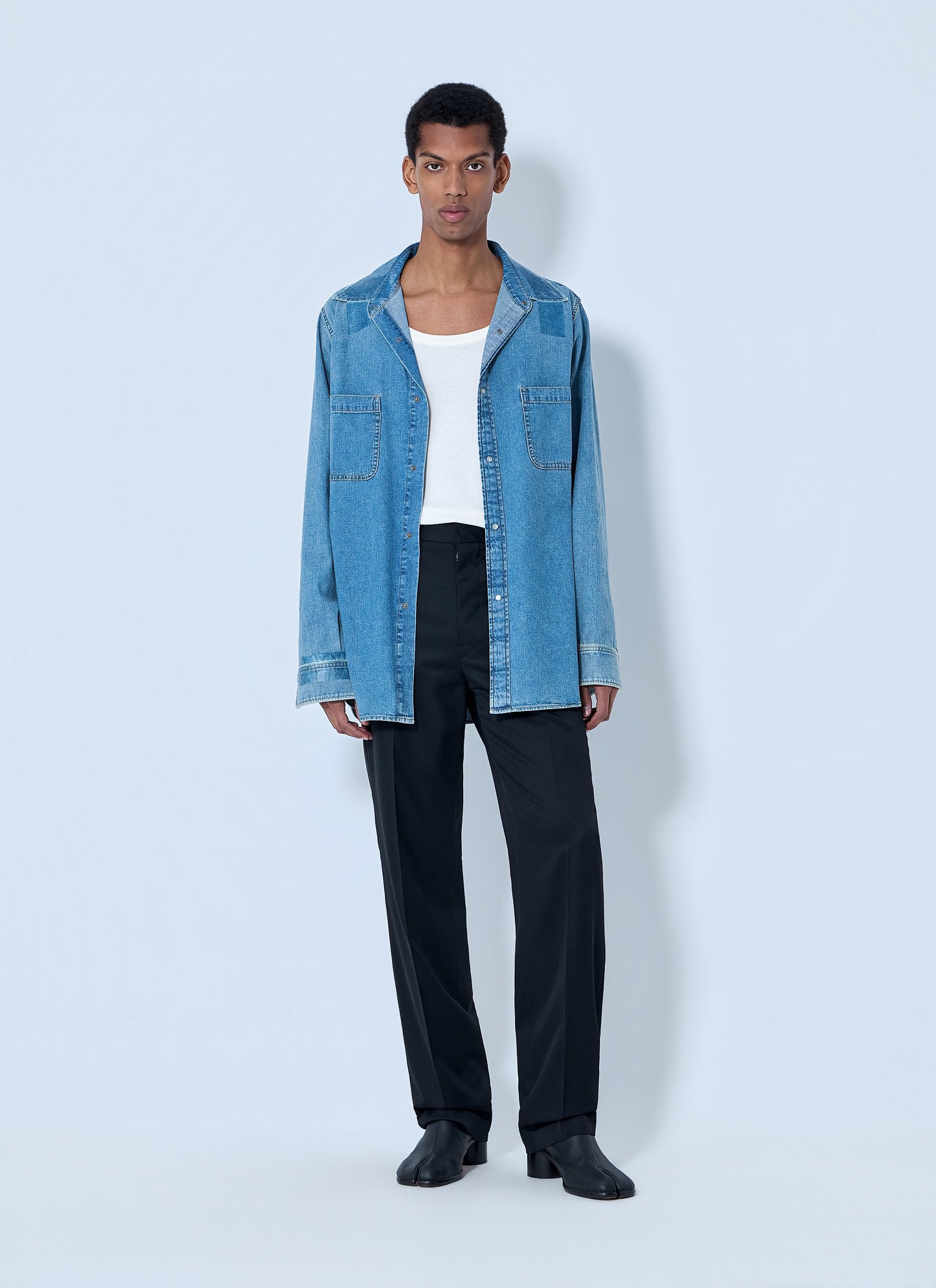 Maison Margiela Men Wool Tailored Trousers MAISON MARGIELA