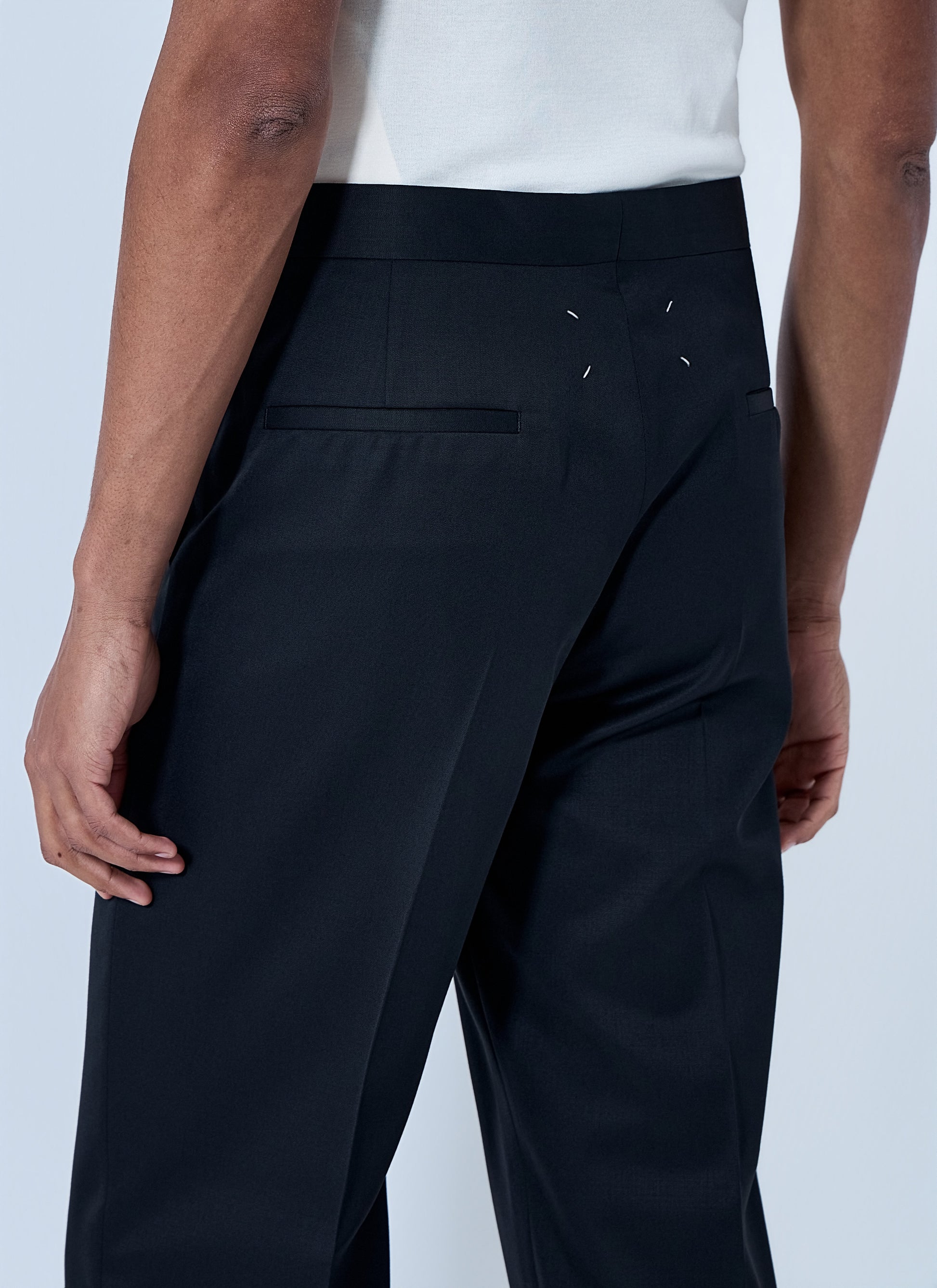 Maison Margiela Men Wool Tailored Trousers MAISON MARGIELA
