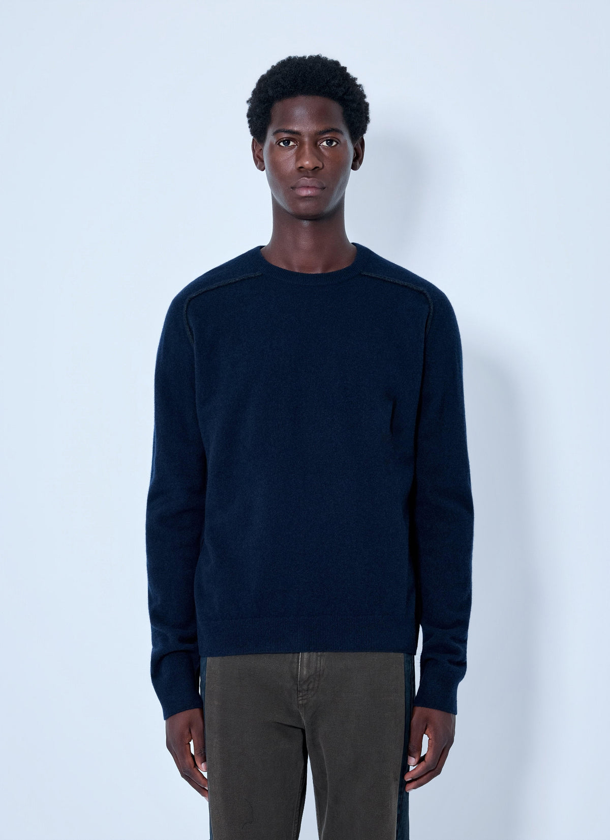 Maison Margiela Men Wool Crewneck Sweater MAISON MARGIELA