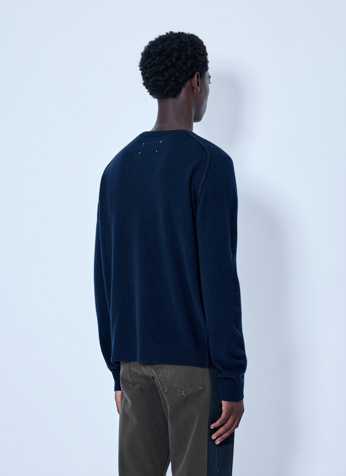 Maison Margiela Men Wool Crewneck Sweater MAISON MARGIELA