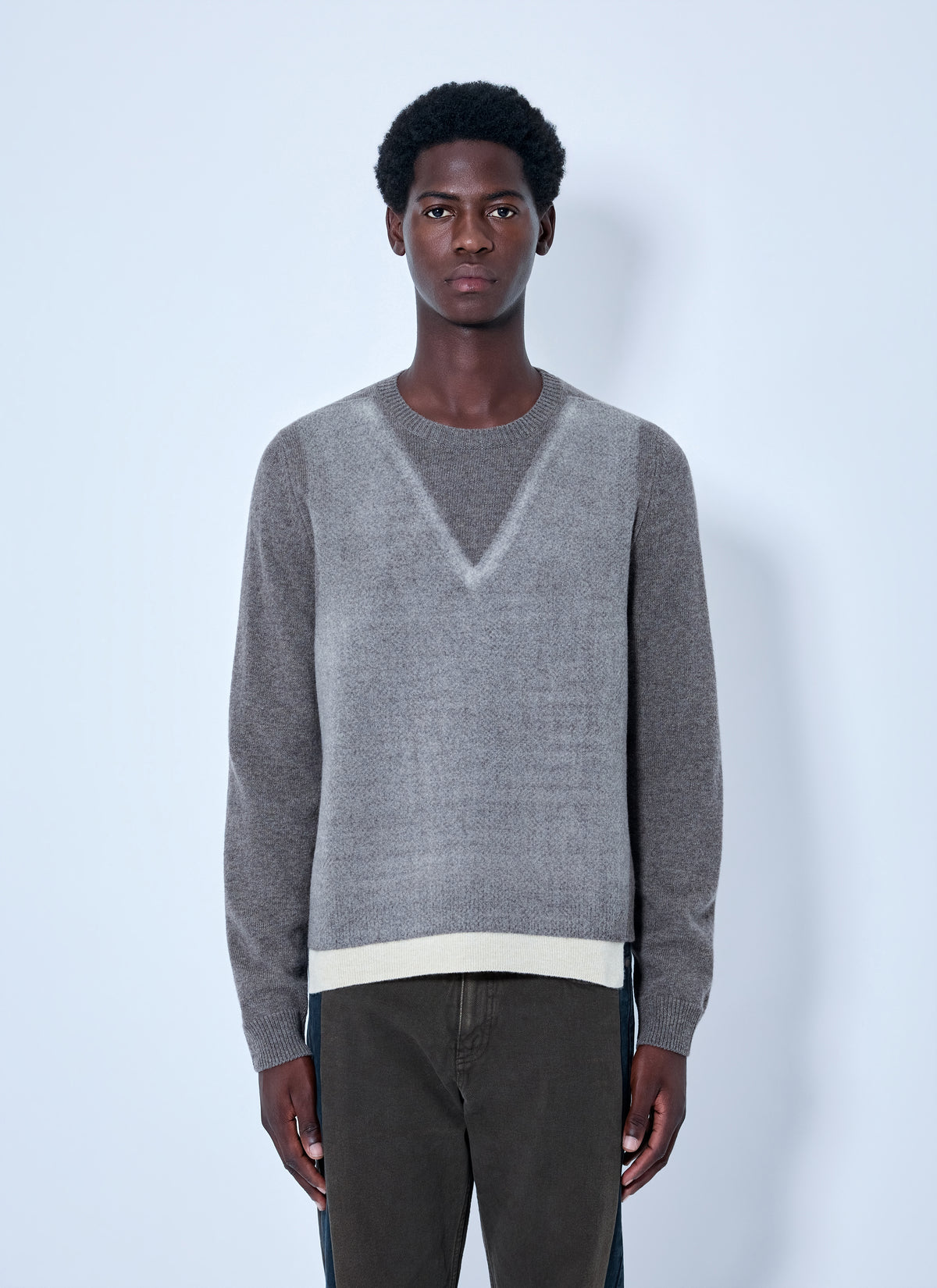 Maison Margiela Men Fused Knit Sweater MAISON MARGIELA