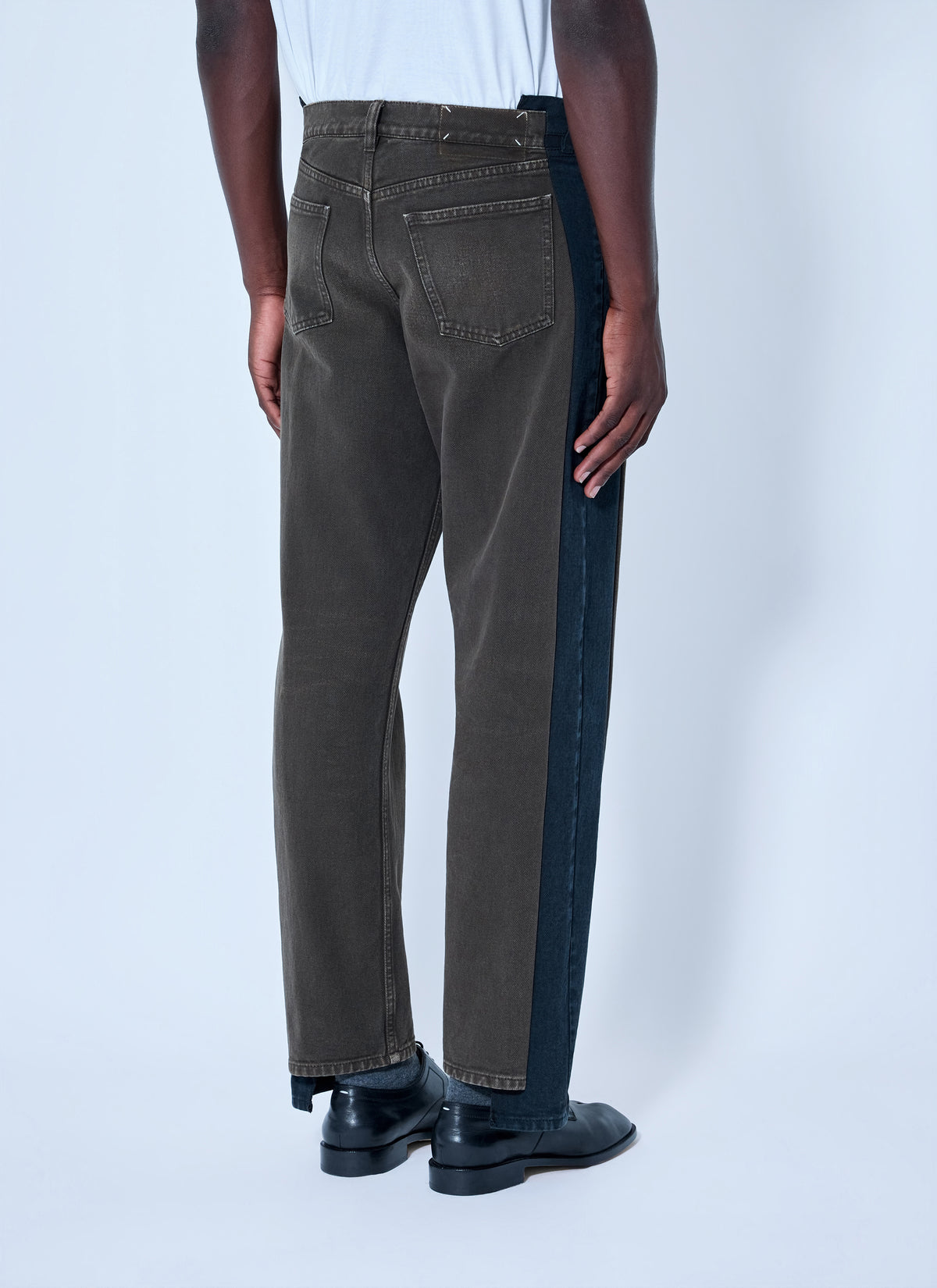 Maison Margiela Men Spliced Denim Trousers MAISON MARGIELA