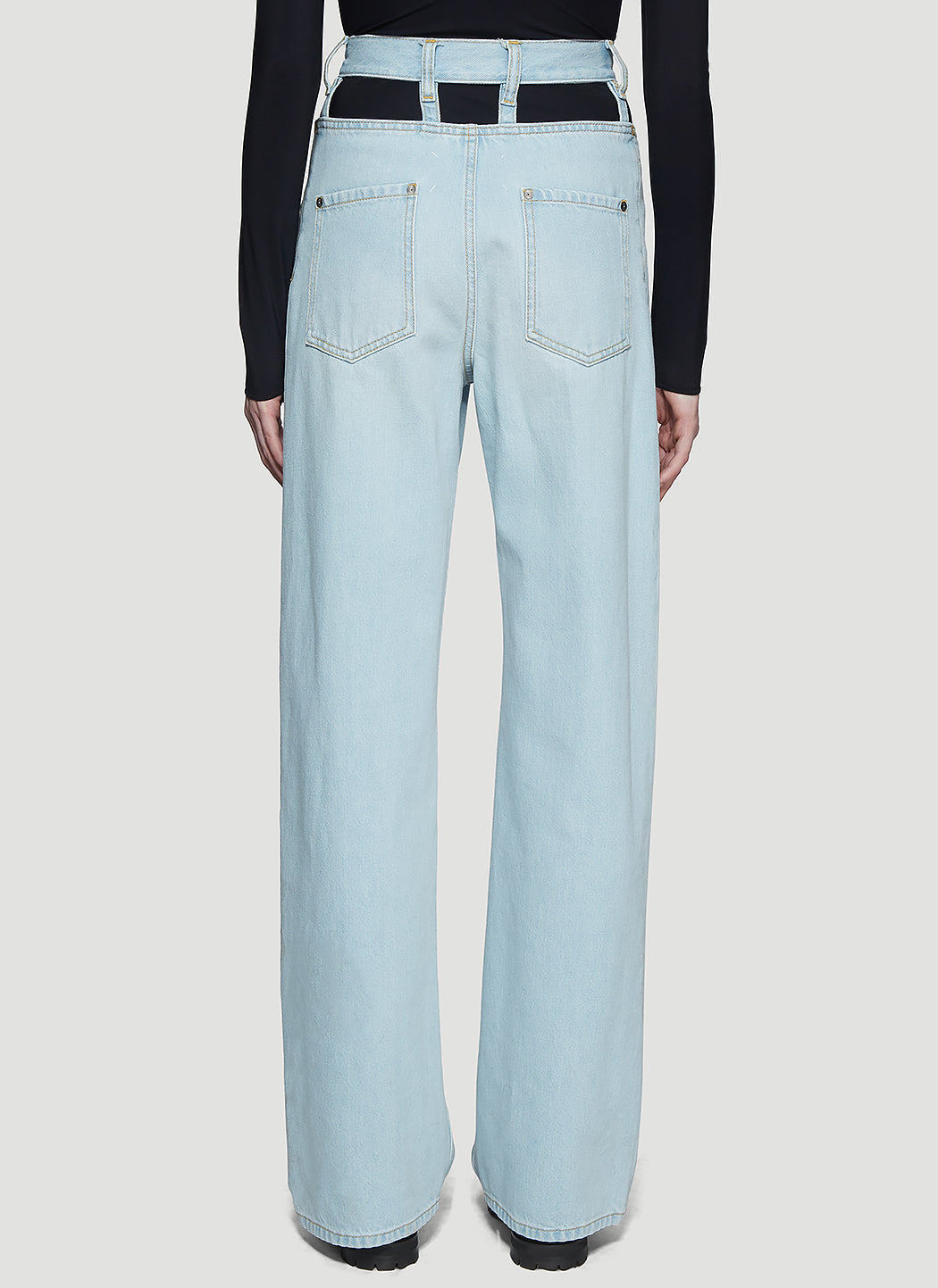 Maison Margiela Women Cut-Out Jeans MAISON MARGIELA