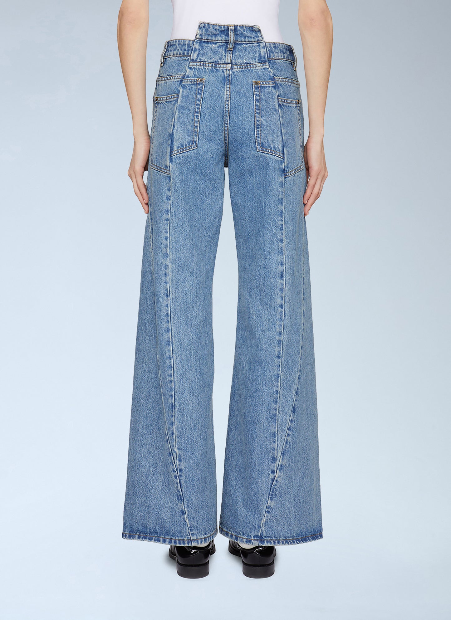 Maison Margiela Women Wide-Leg Jeans MAISON MARGIELA