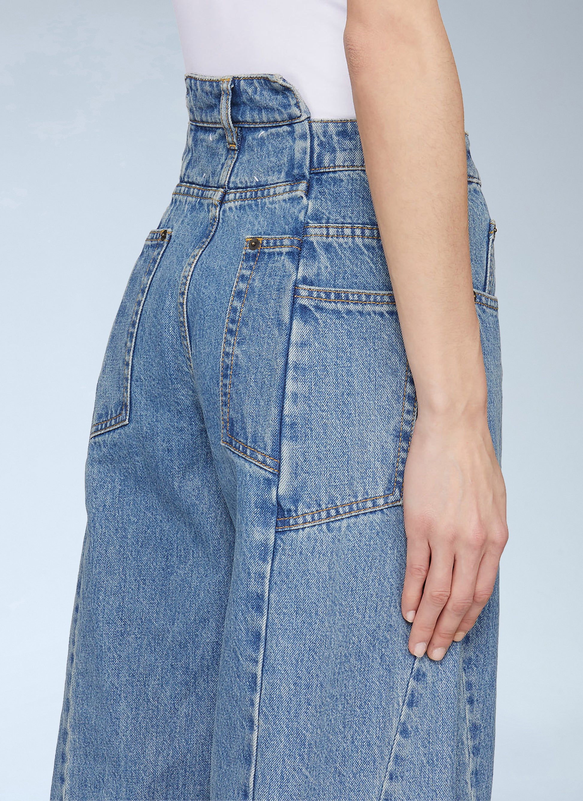 Maison Margiela Women Wide-Leg Jeans MAISON MARGIELA