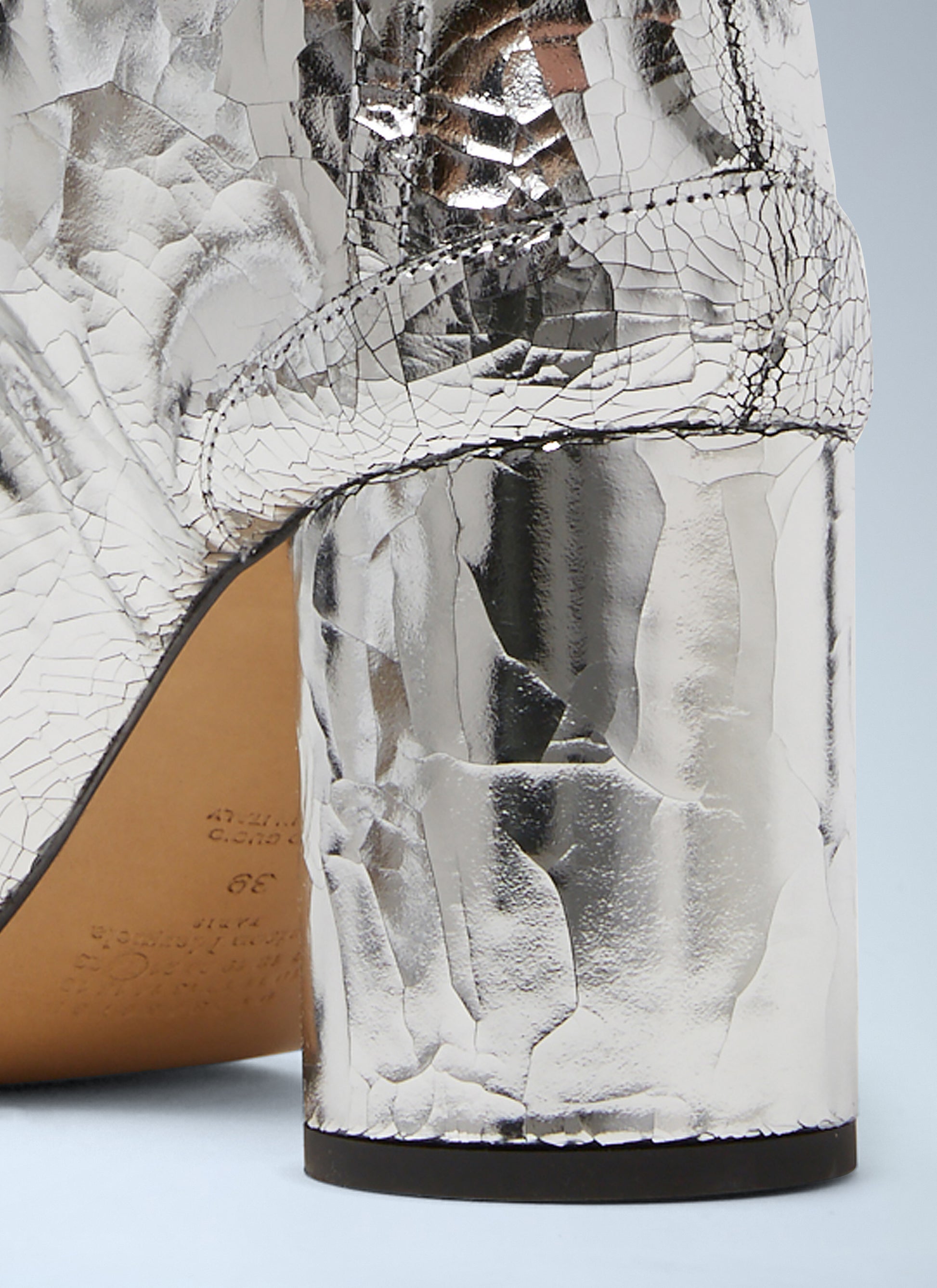 Maison Margiela Women Metallic Tabi H80 Boots MAISON MARGIELA