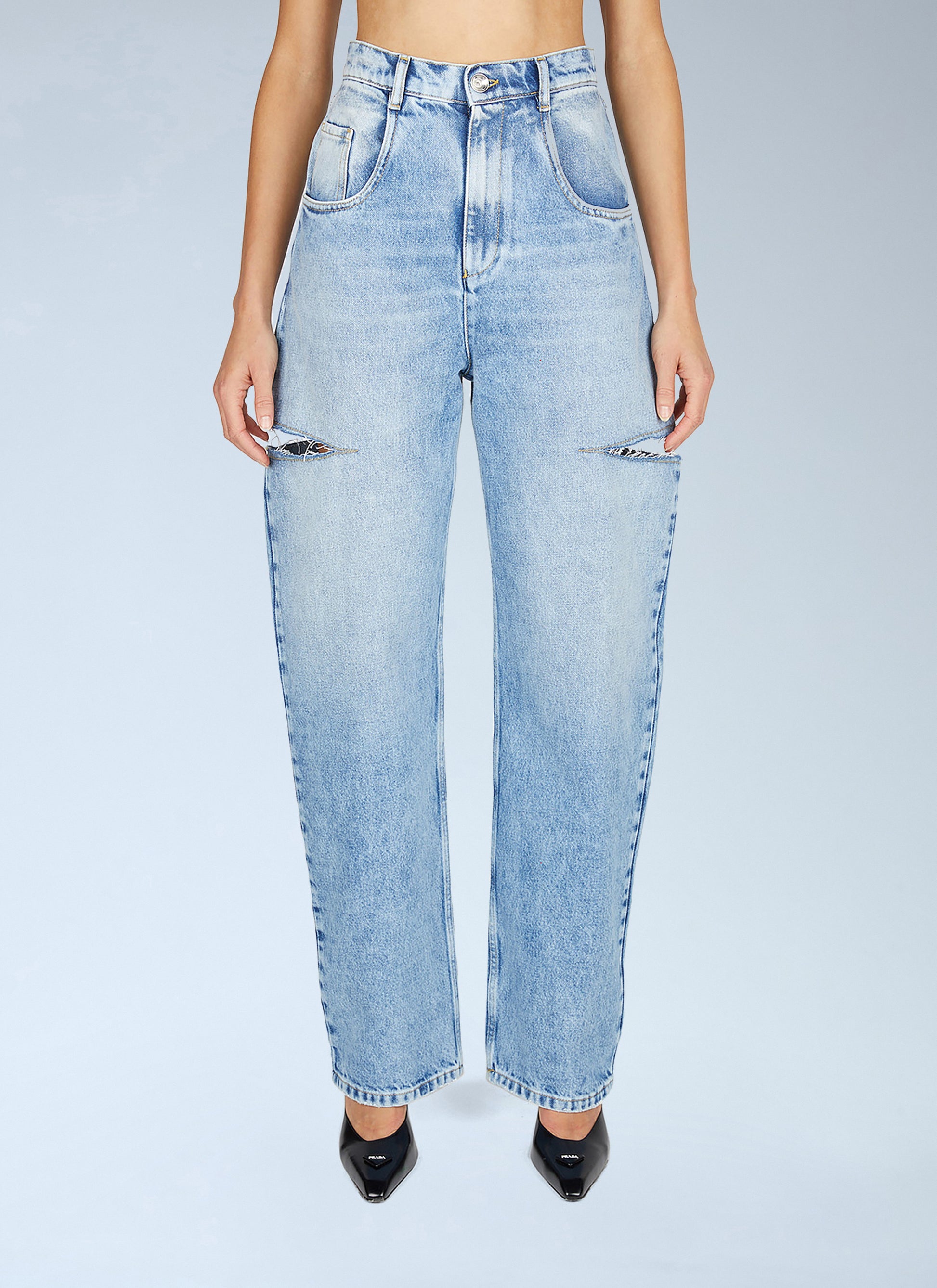 Maison Margiela Women Ripped Jeans MAISON MARGIELA