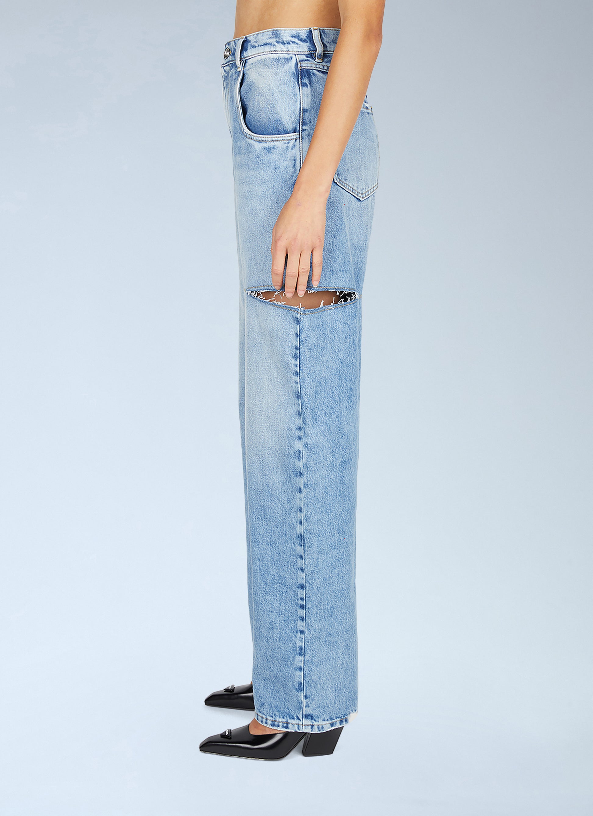 Maison Margiela Women Ripped Jeans MAISON MARGIELA