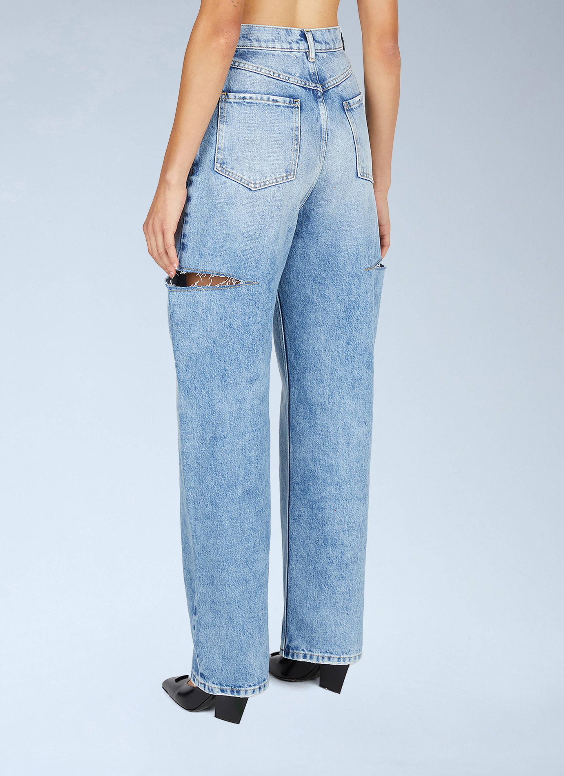 Maison Margiela Women Ripped Jeans MAISON MARGIELA
